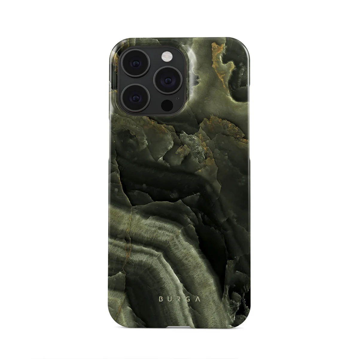 Misty Forest - Green Marble iPhone 15 Pro Max ケース