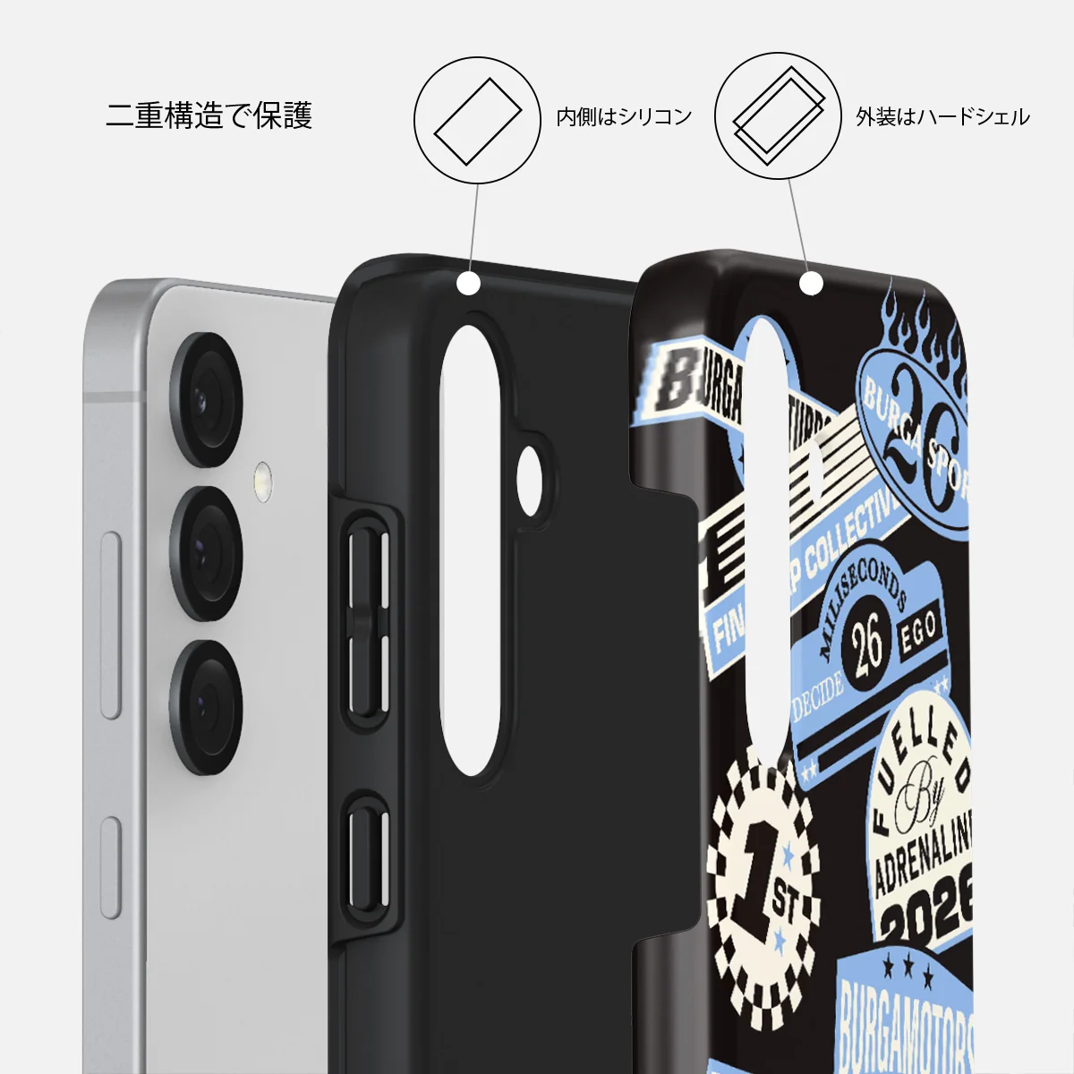 Finish Line - Samsung Galaxy S25 Plus ケース