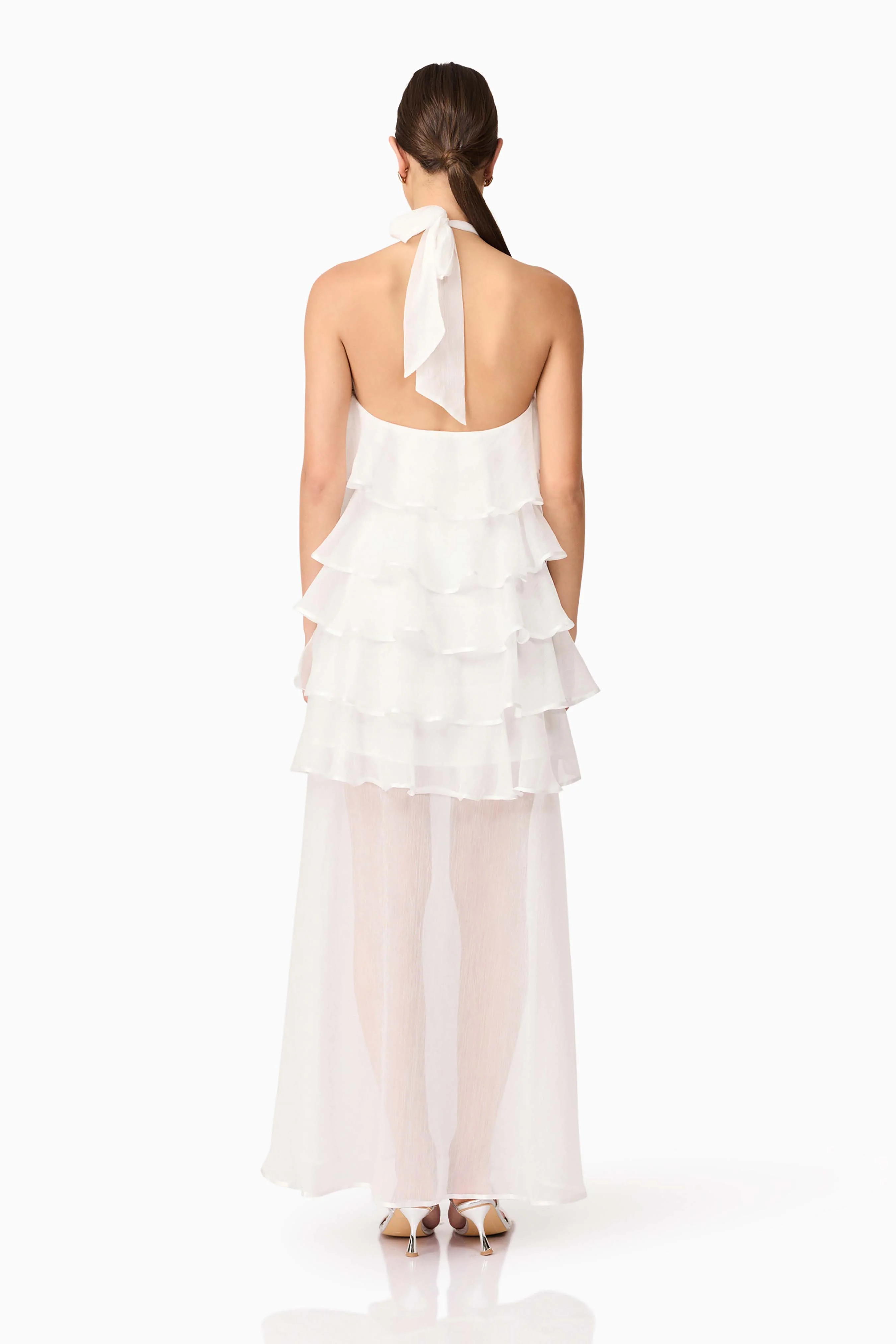 Melissa Halter Maxi Dress in White