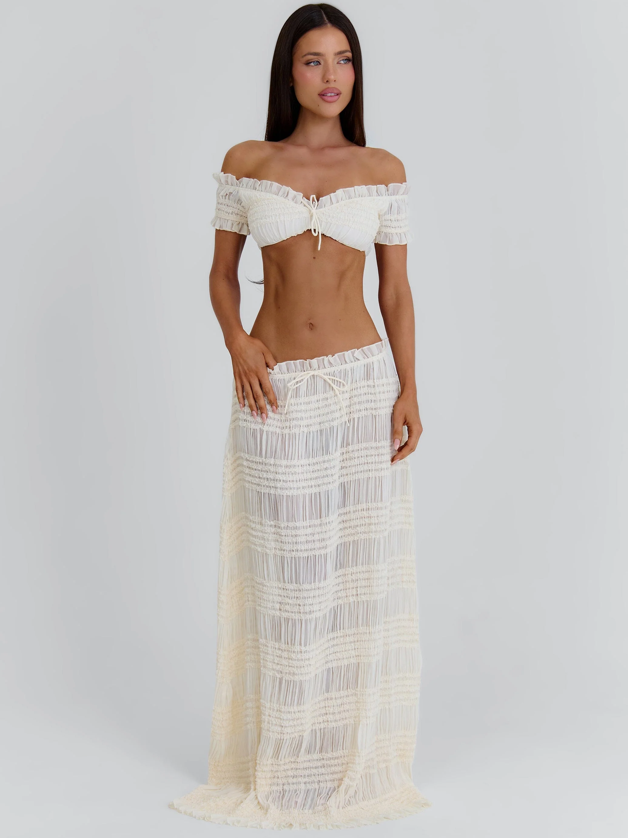 CASSIDEE CROP TOP CREAM