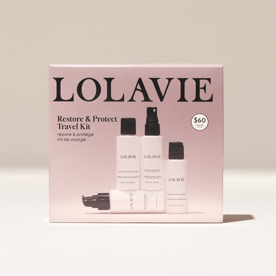 LOLAVIE Zestaw do pielęgnacji włosów Restore & Protect Travel Kit