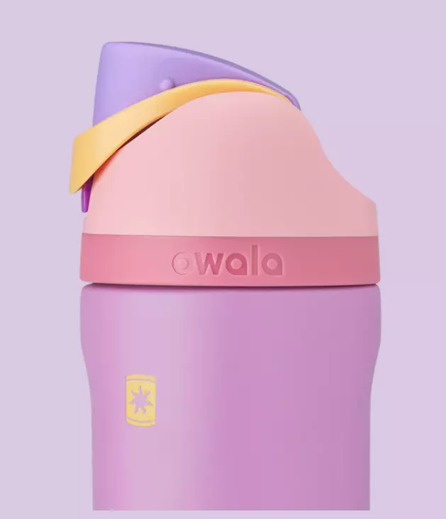 Owala Freesip Insulated Water Bottle Disney Princess Collection 24 Oz- Rapunzel