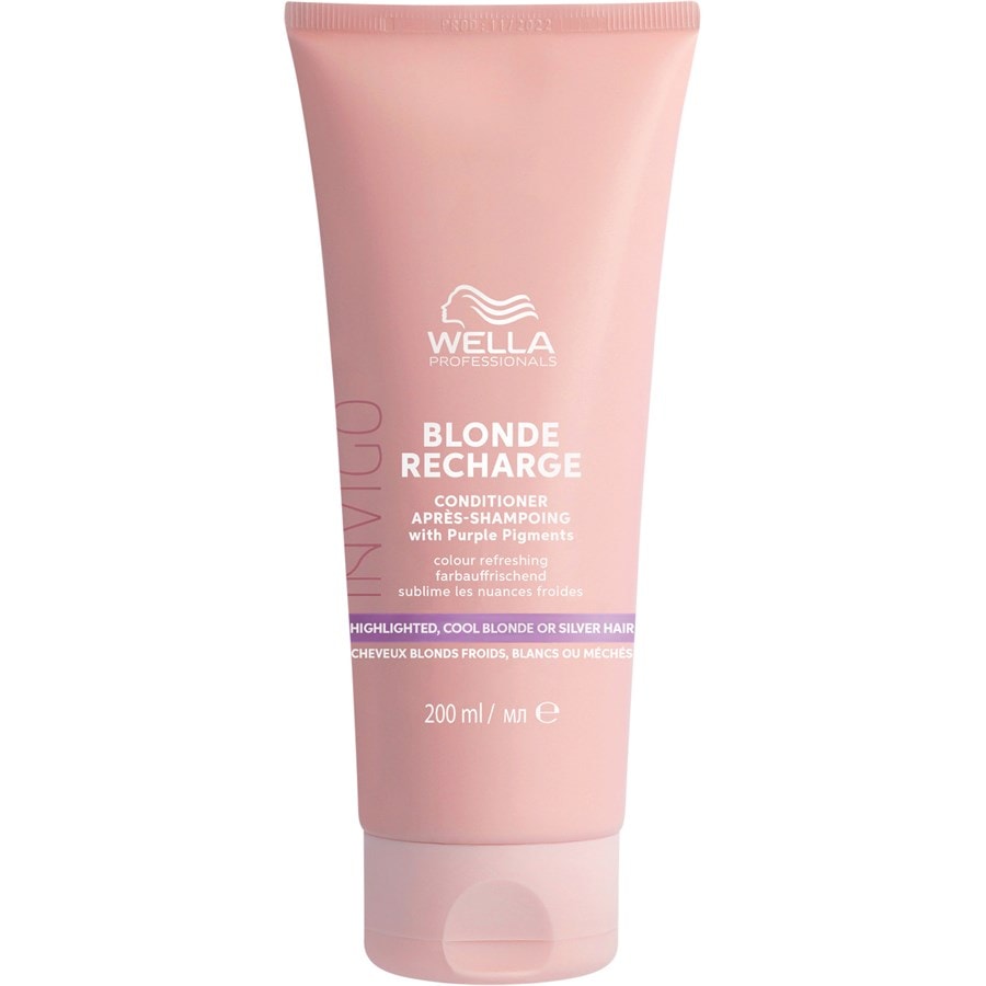 Wella Color Recharge Color Refreshing Conditioner Cool Blonde Blonde Recharge