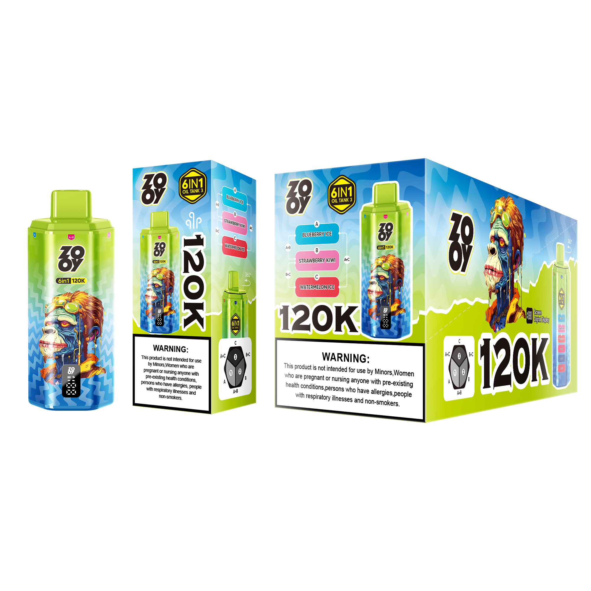 ZOOY TANK 120K/1 BOX(10 PCS)