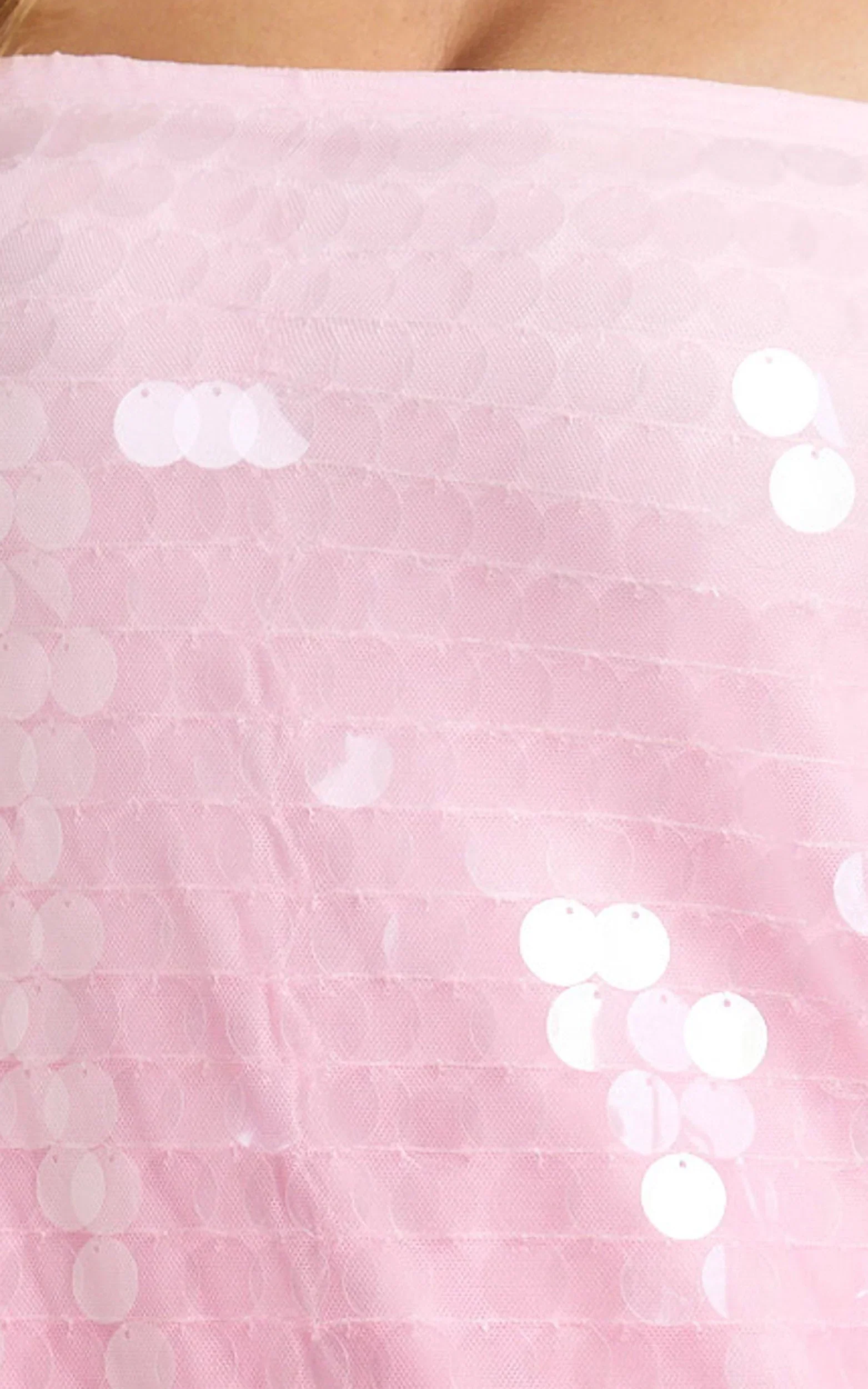 Rose Mini Dress - Ombre Sequin Shift Dress in Pink - luluinthesky