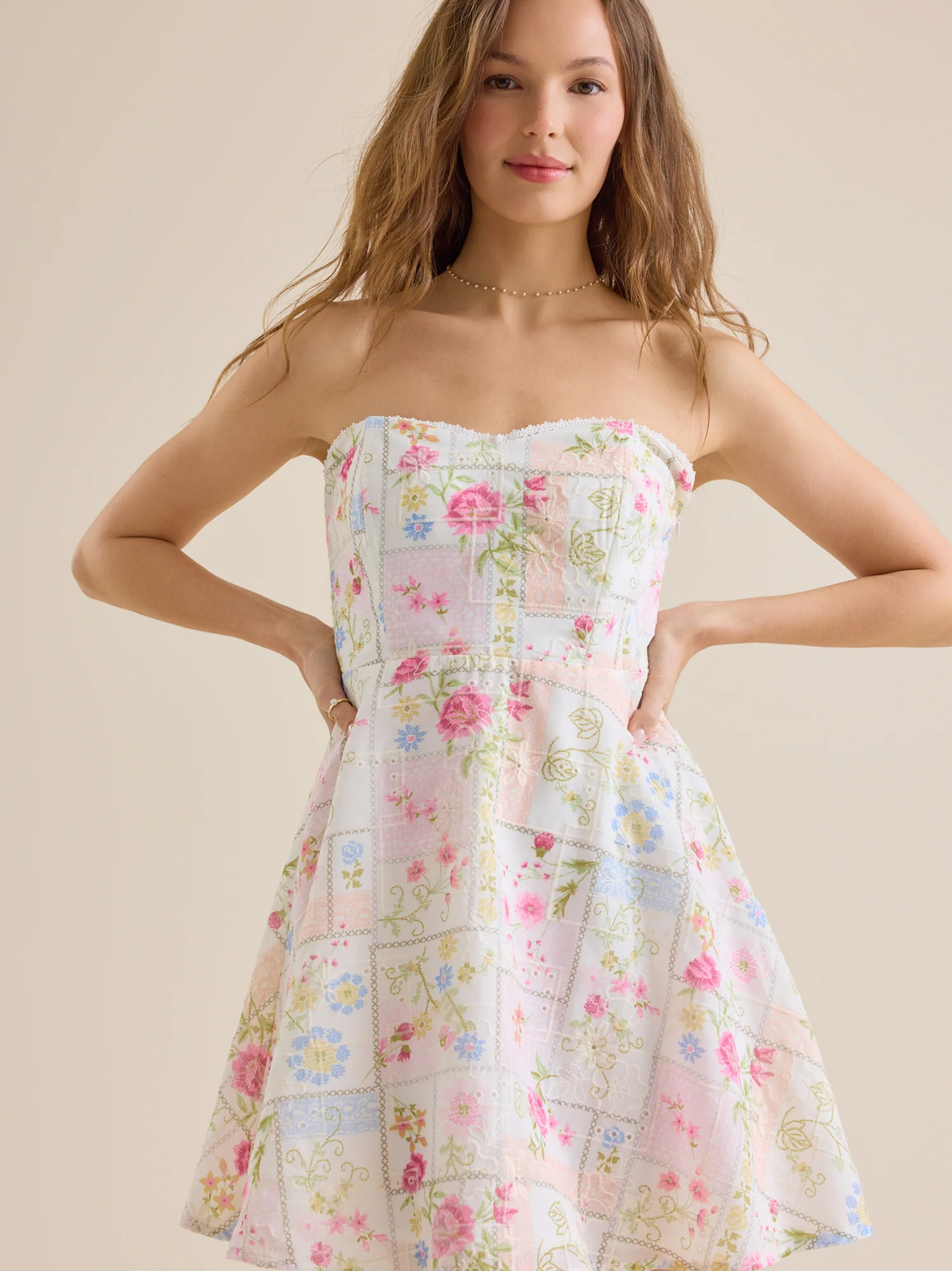Shanae Floral Mini Dress