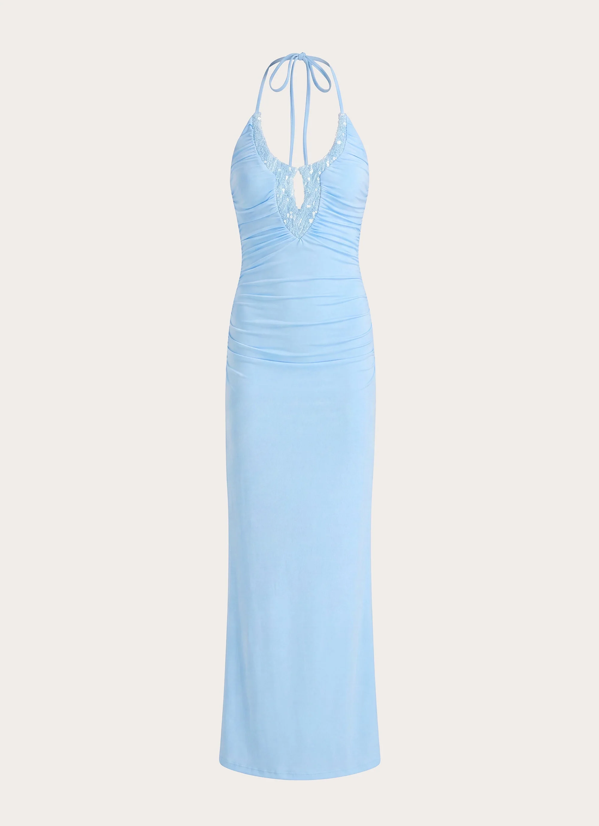 Aminata Maxi Dress - Blue - luluinthesky