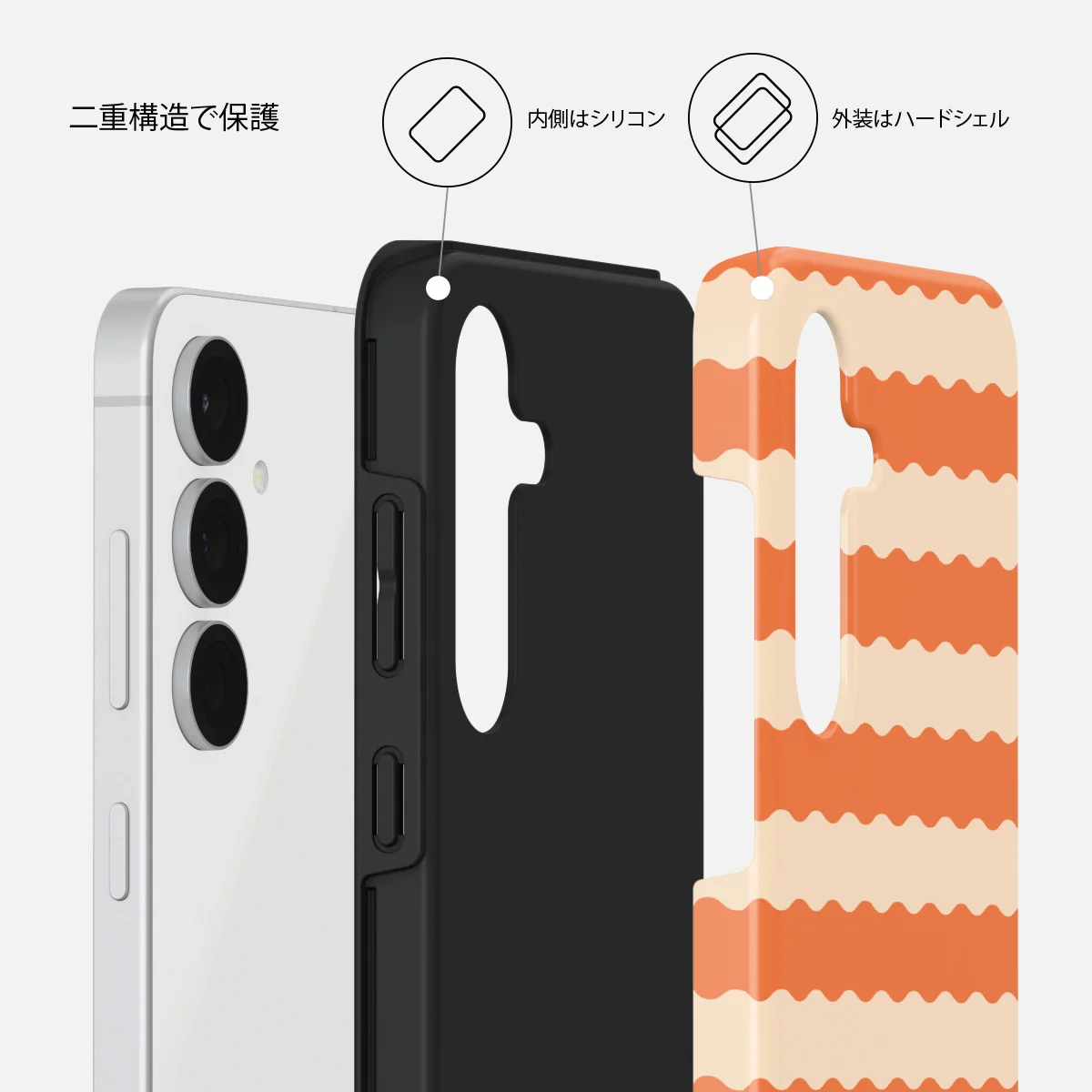 Papaya - Samsung Galaxy S25 FE ケース