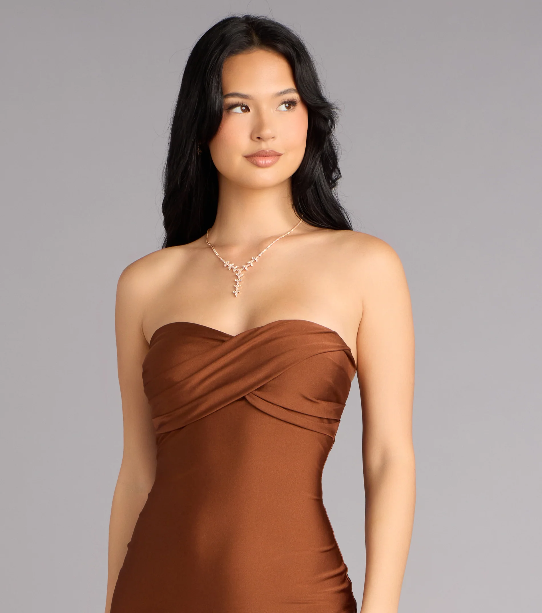 Adley Strapless Mermaid Dress - luluinthesky