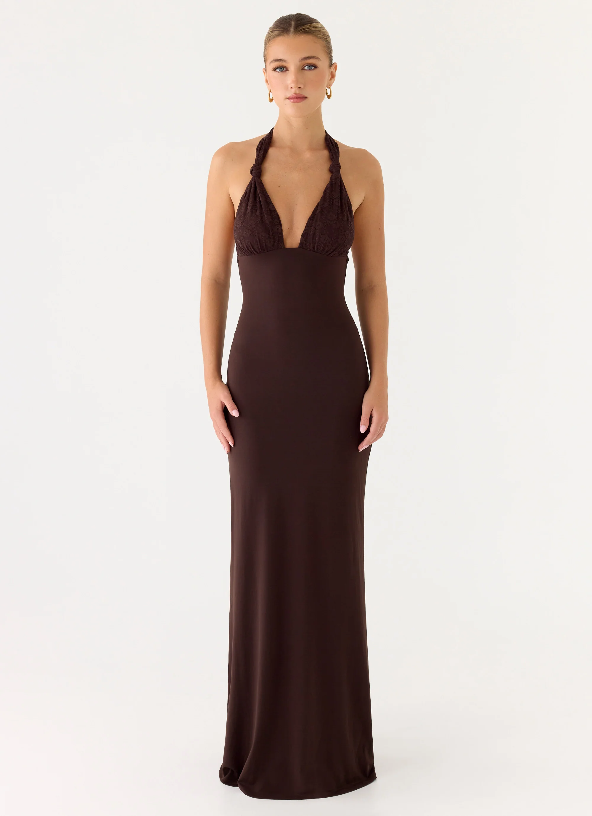 All I Need Maxi Dress - Chocolate