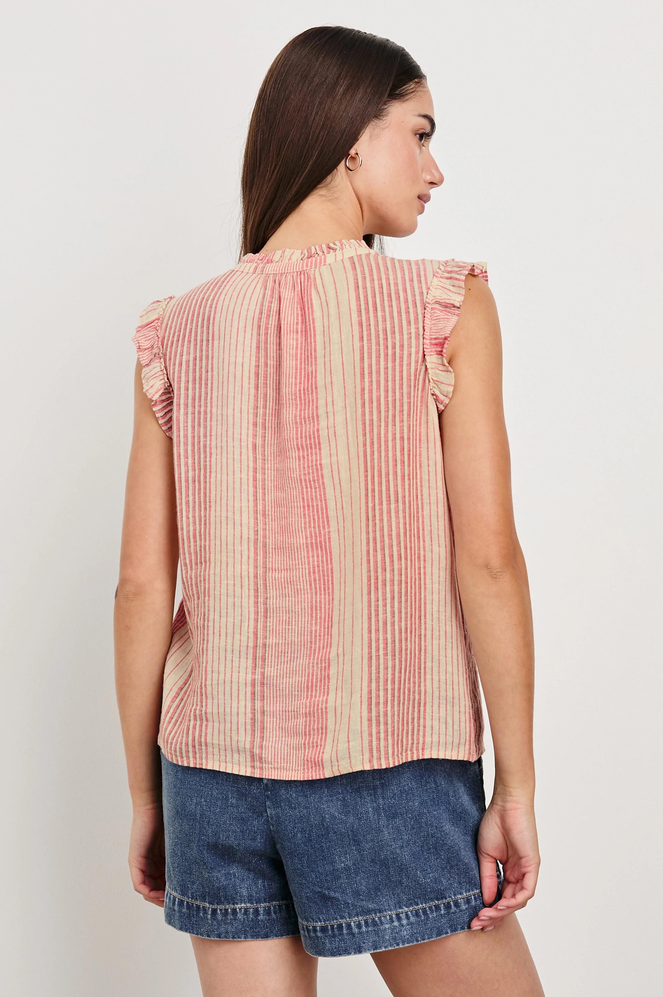 Arlene Top - Salerno Stripe