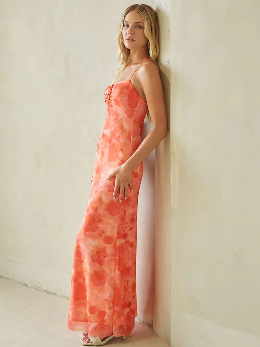 Chelley Keyhole Maxi Dress - luluinthesky