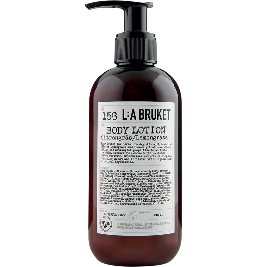 La Bruket Balsamy i masła do ciała 158 Body Lotion Lemongrass