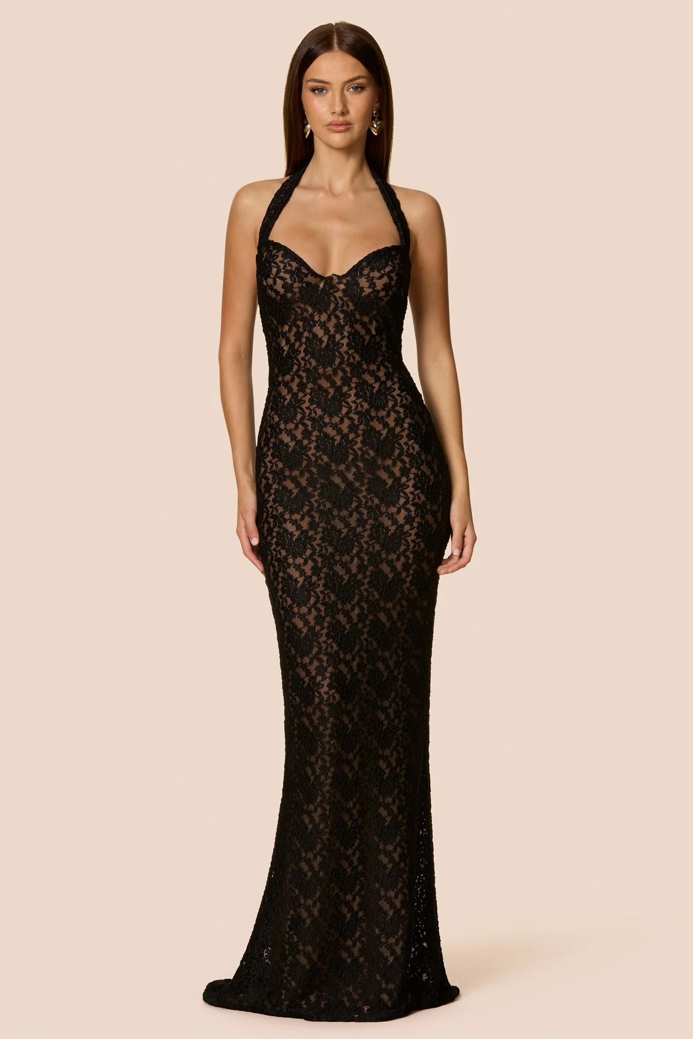 Mystique Halter Gown