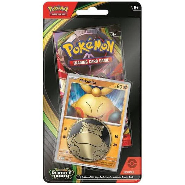Pokémon TCG: ME03 Mega Evolution Perfect Order Checklane Blister (Booster + Promo Card & Coin)