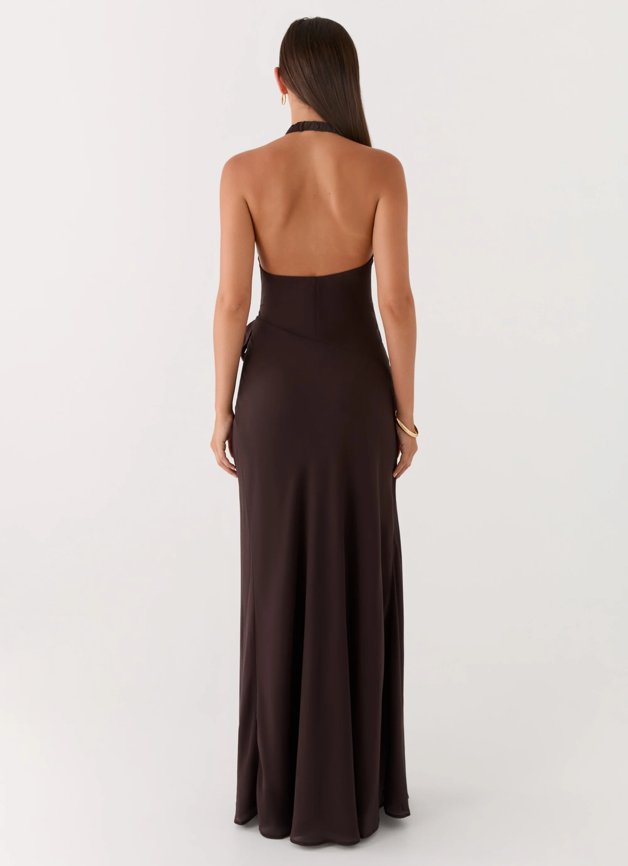 So Chic Maxi Dress - Cool Chocolate