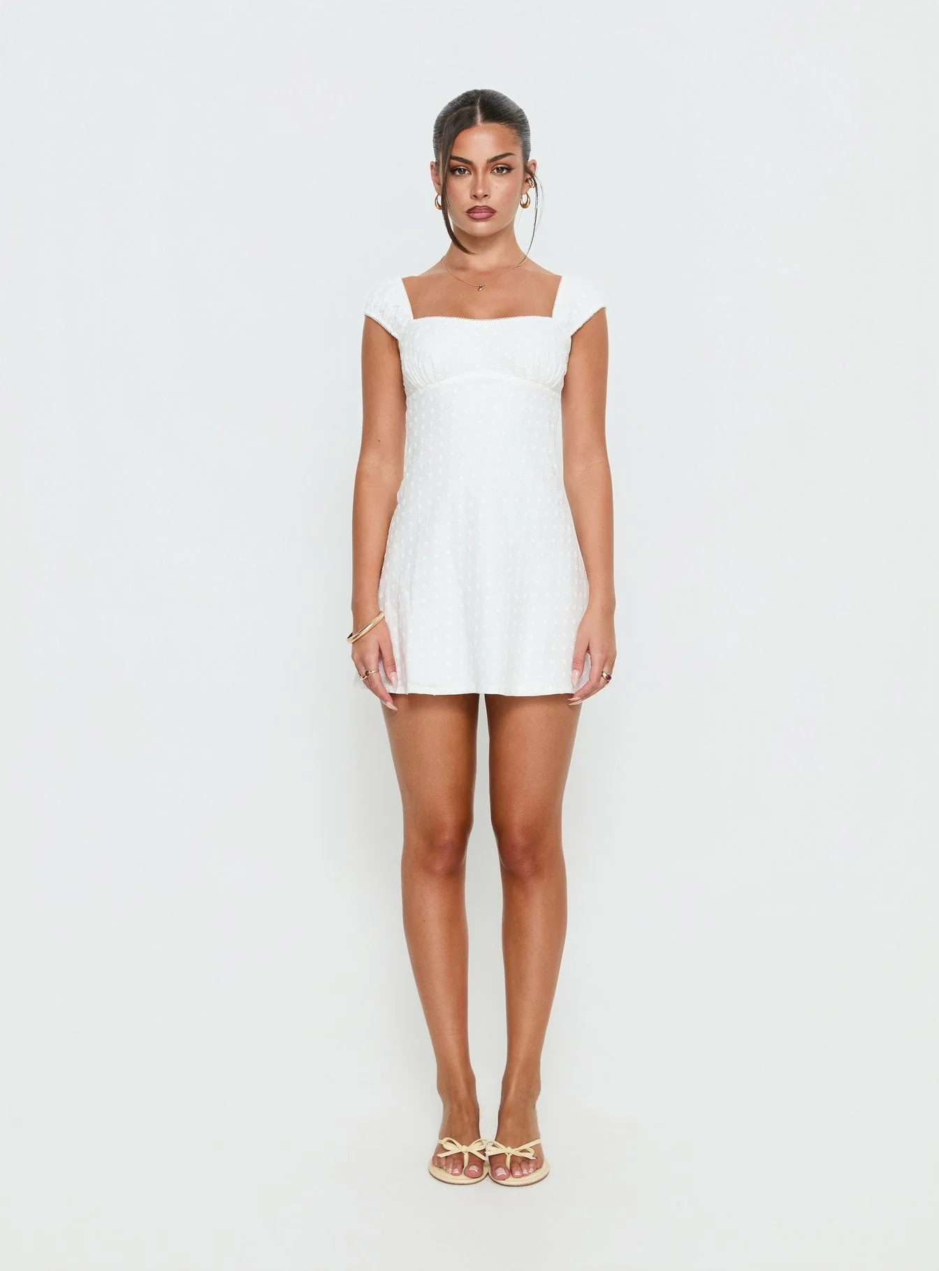 Seyani Mini Dress White