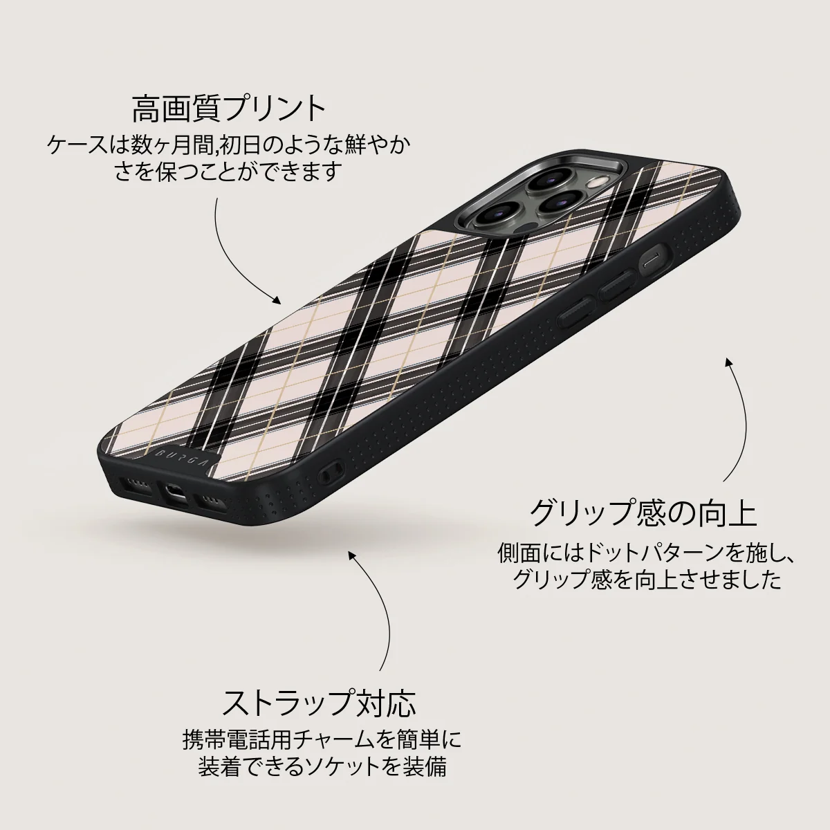 Plaid Please - iPhone 12 Pro Max ケース