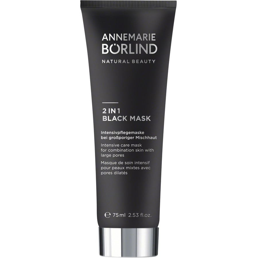ANNEMARIE BÖRLIND Beauty Masks Czarna maska 2 w 1