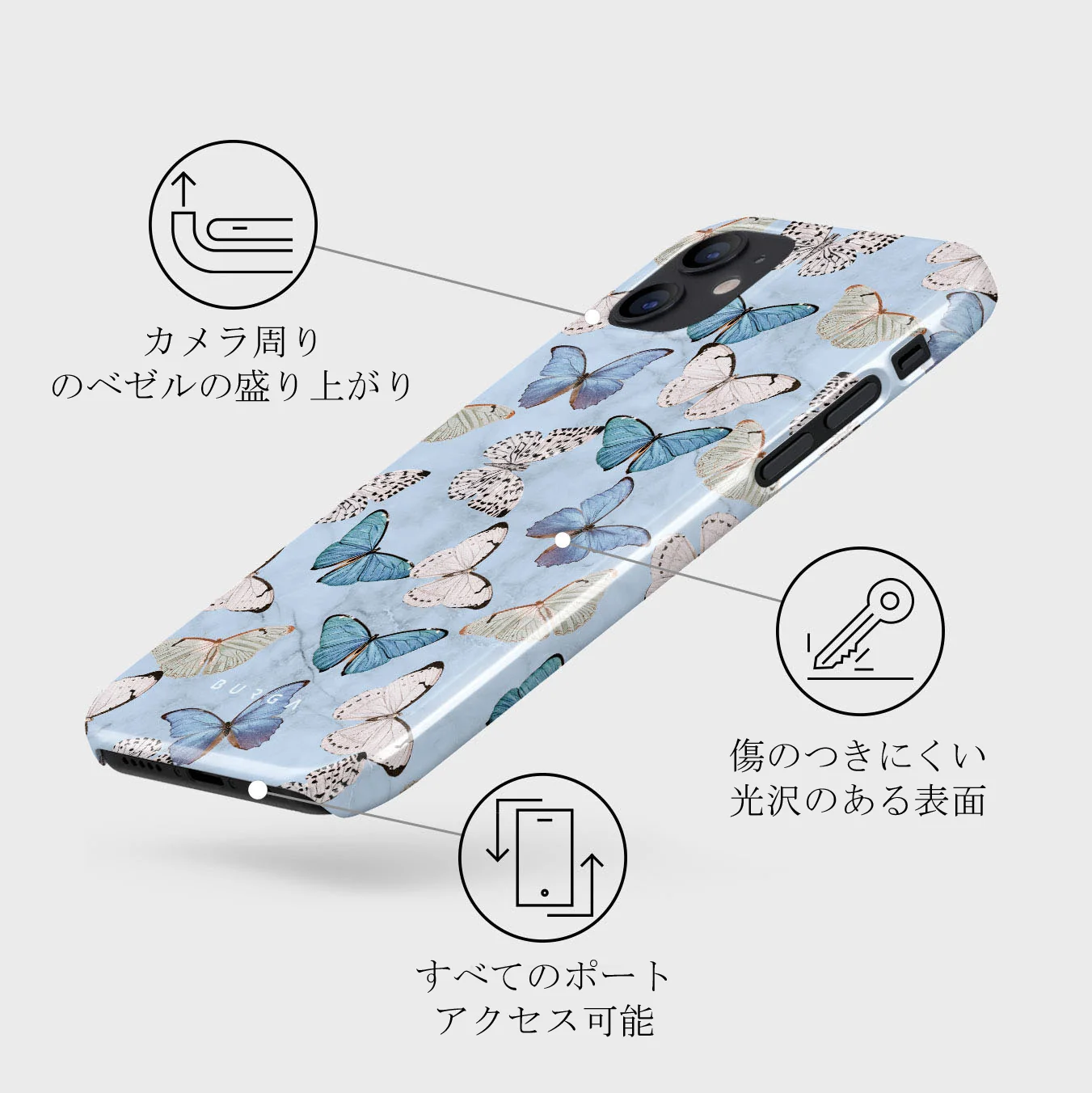 Give Me Butterflies - iPhone 12 Mini ケース