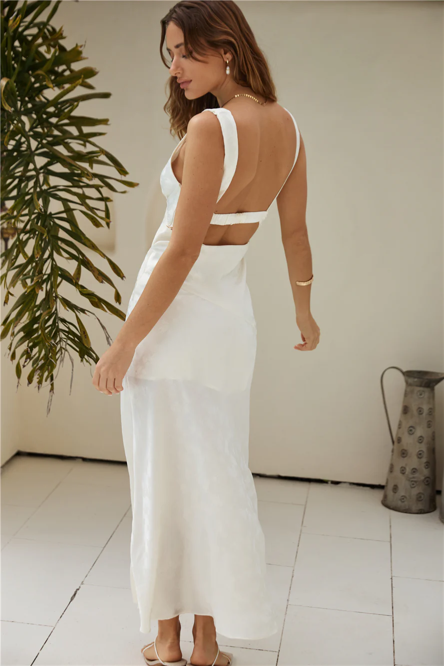 Alba Maxi Dress Cream