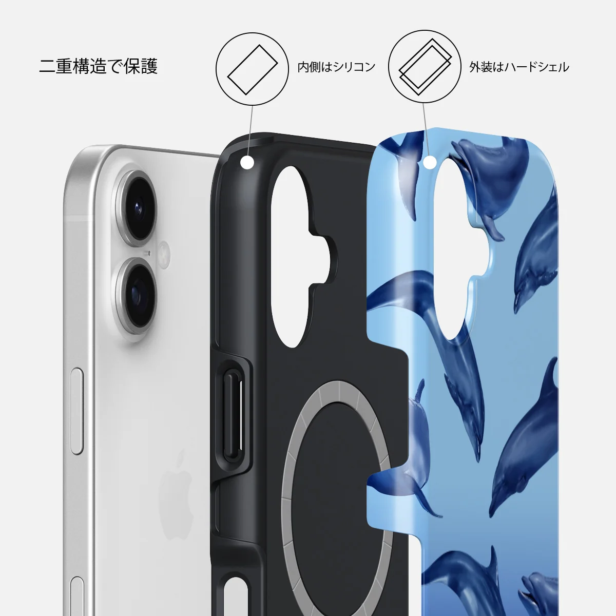 Ocean Cowboy - iPhone 17 ケース