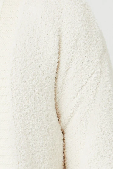 Open-Front Cardigan Sweater