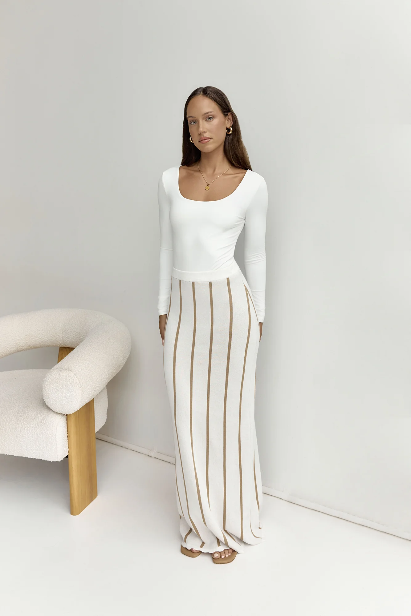 BASE Second Skin Long Sleeve Bodysuit White