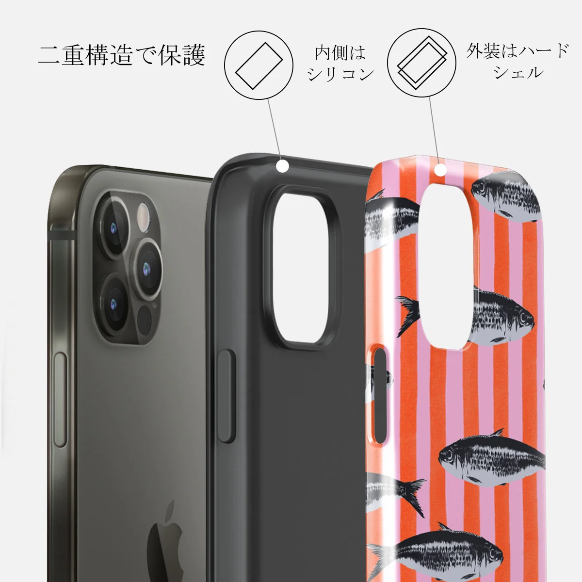 Del Mar - iPhone 12 Pro ケース