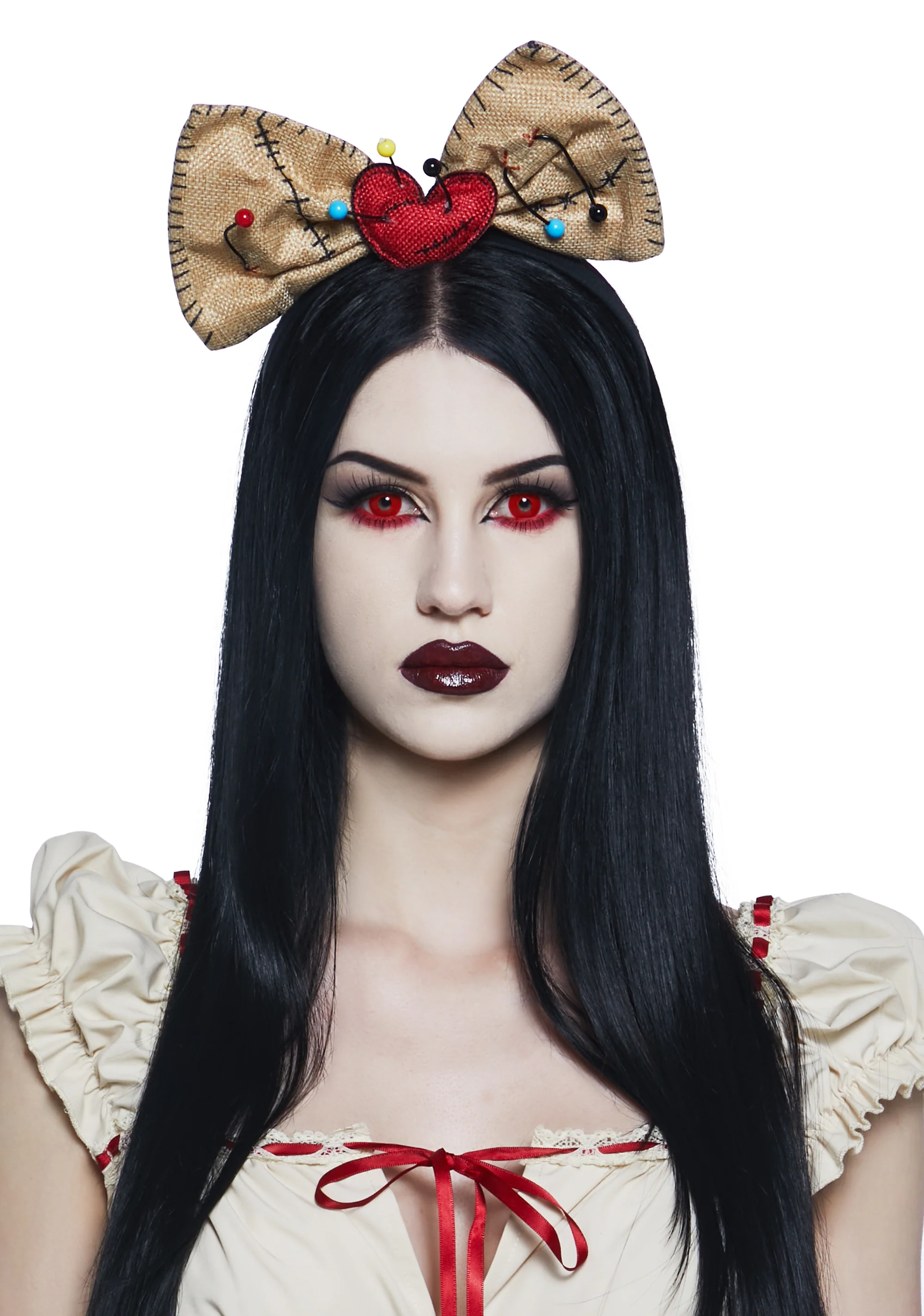 Cursed Heart Bow Headband