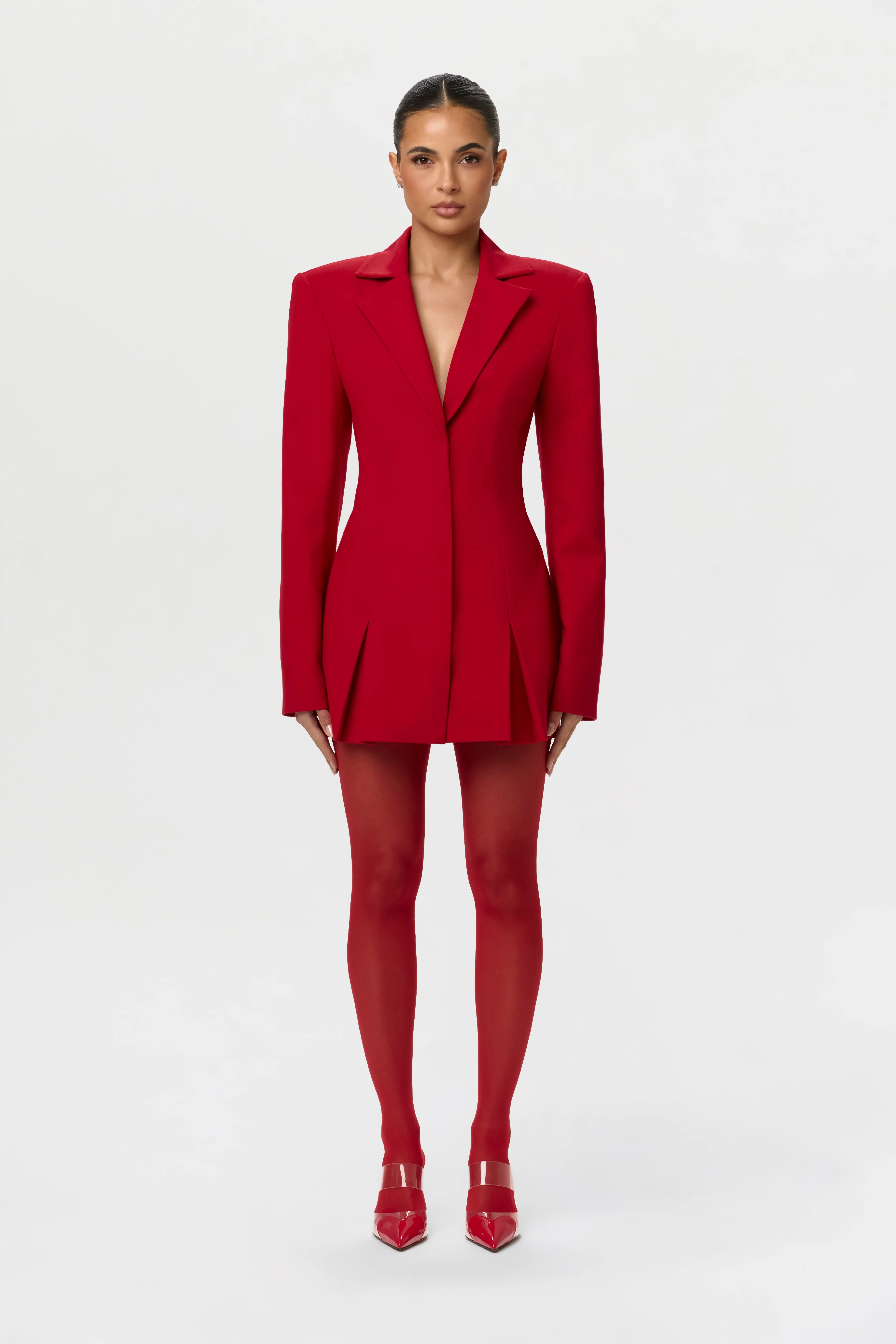 Suiting Blazer Mini Dress