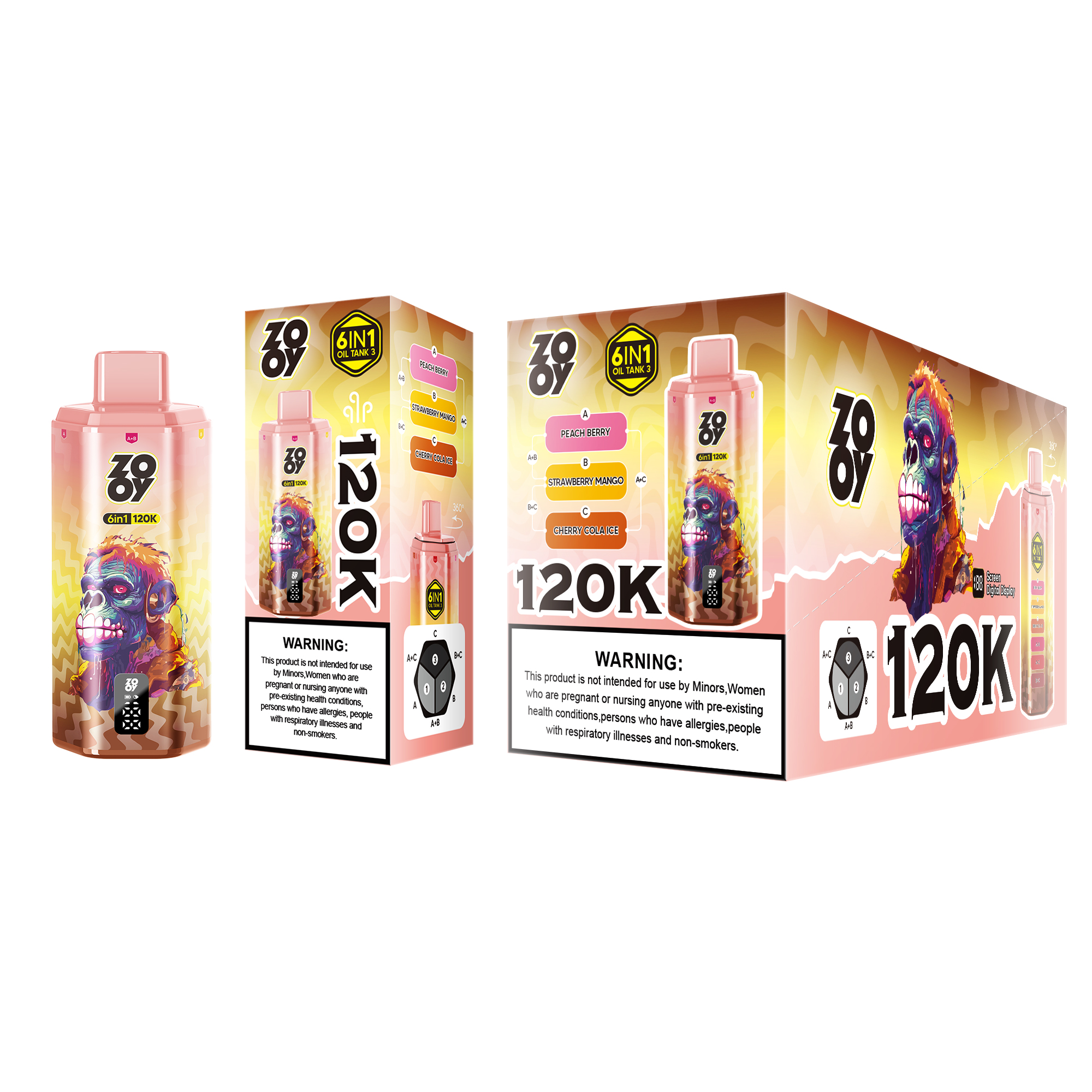ZOOY TANK 120K/1 BOX(10 PCS)