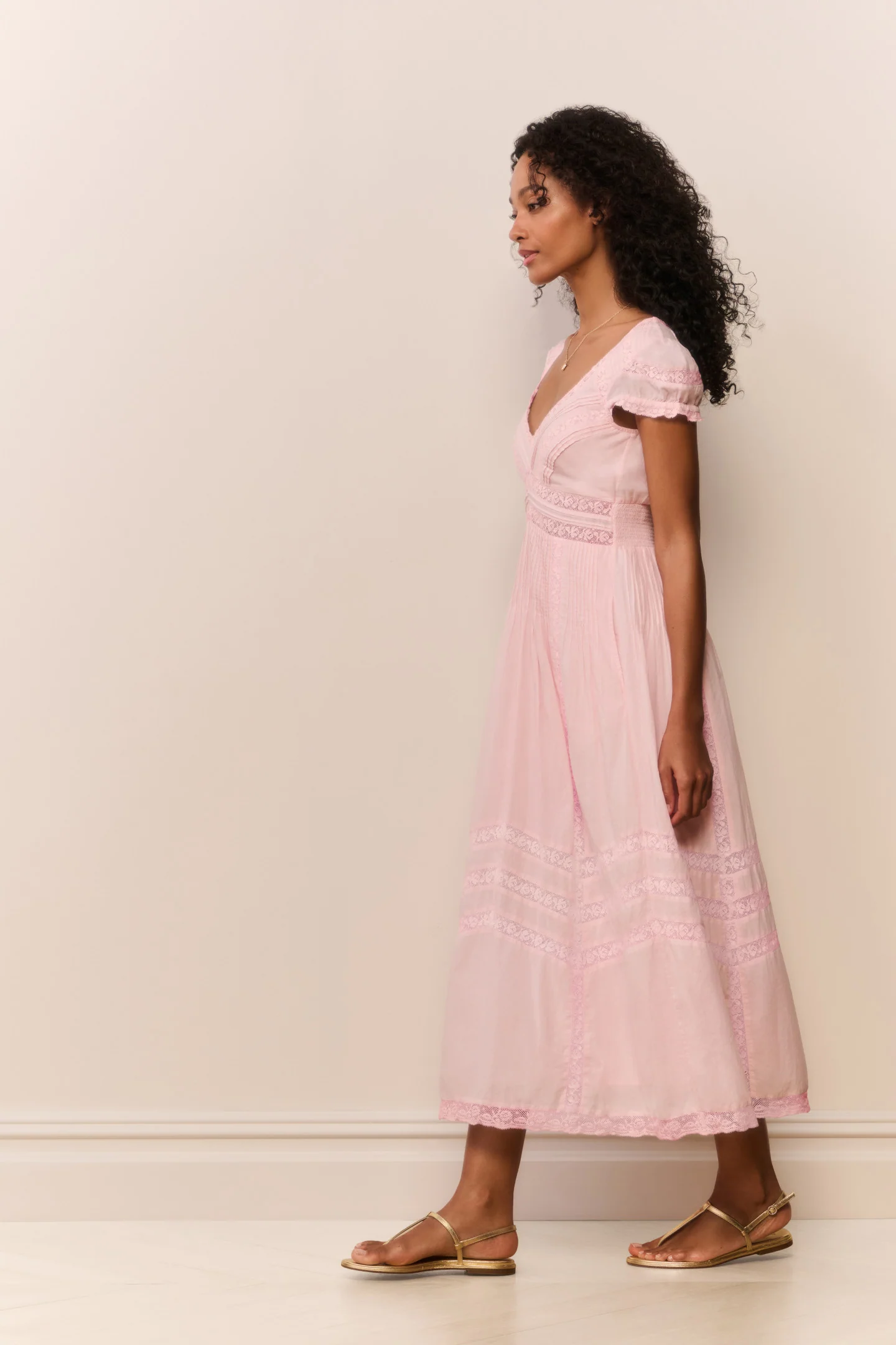 Suvi Heritage Midi Dress