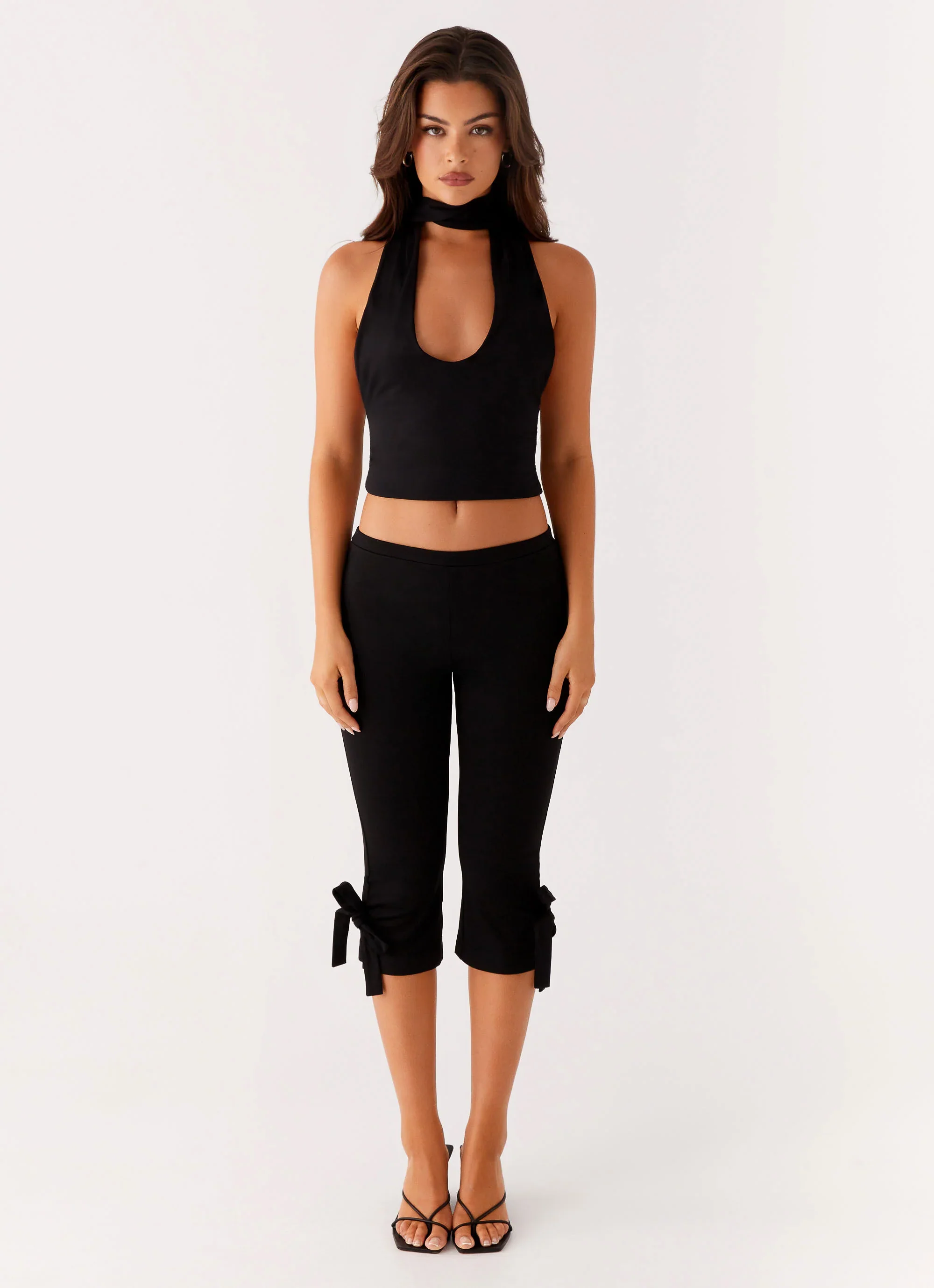 Takeover Capri Pants - Black