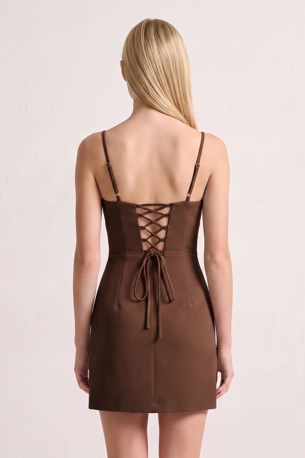 Mint Green Spaghetti Straps Sheath Satin Mini Homecoming Dress