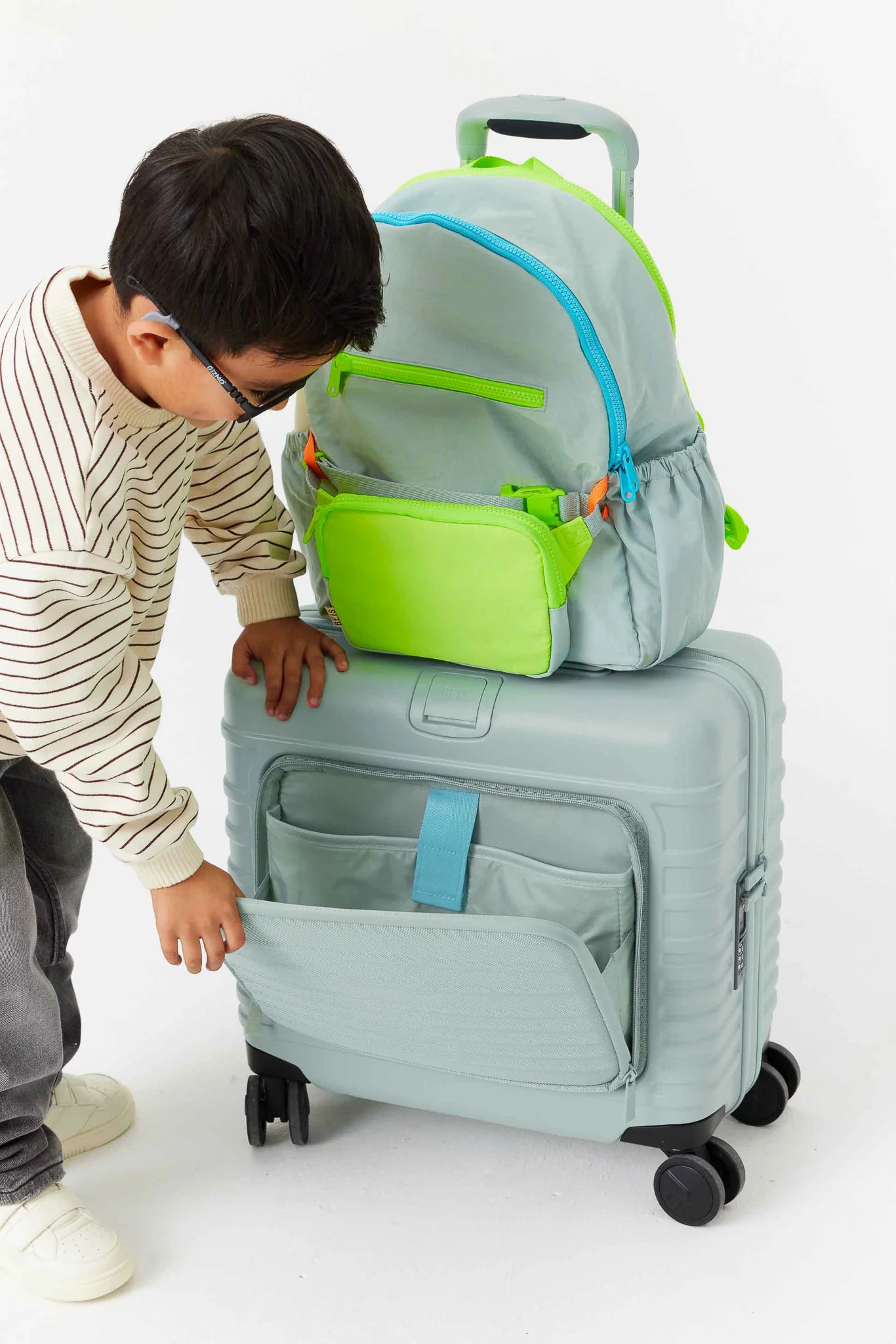 BEIS 'The Mini Roller in Slate