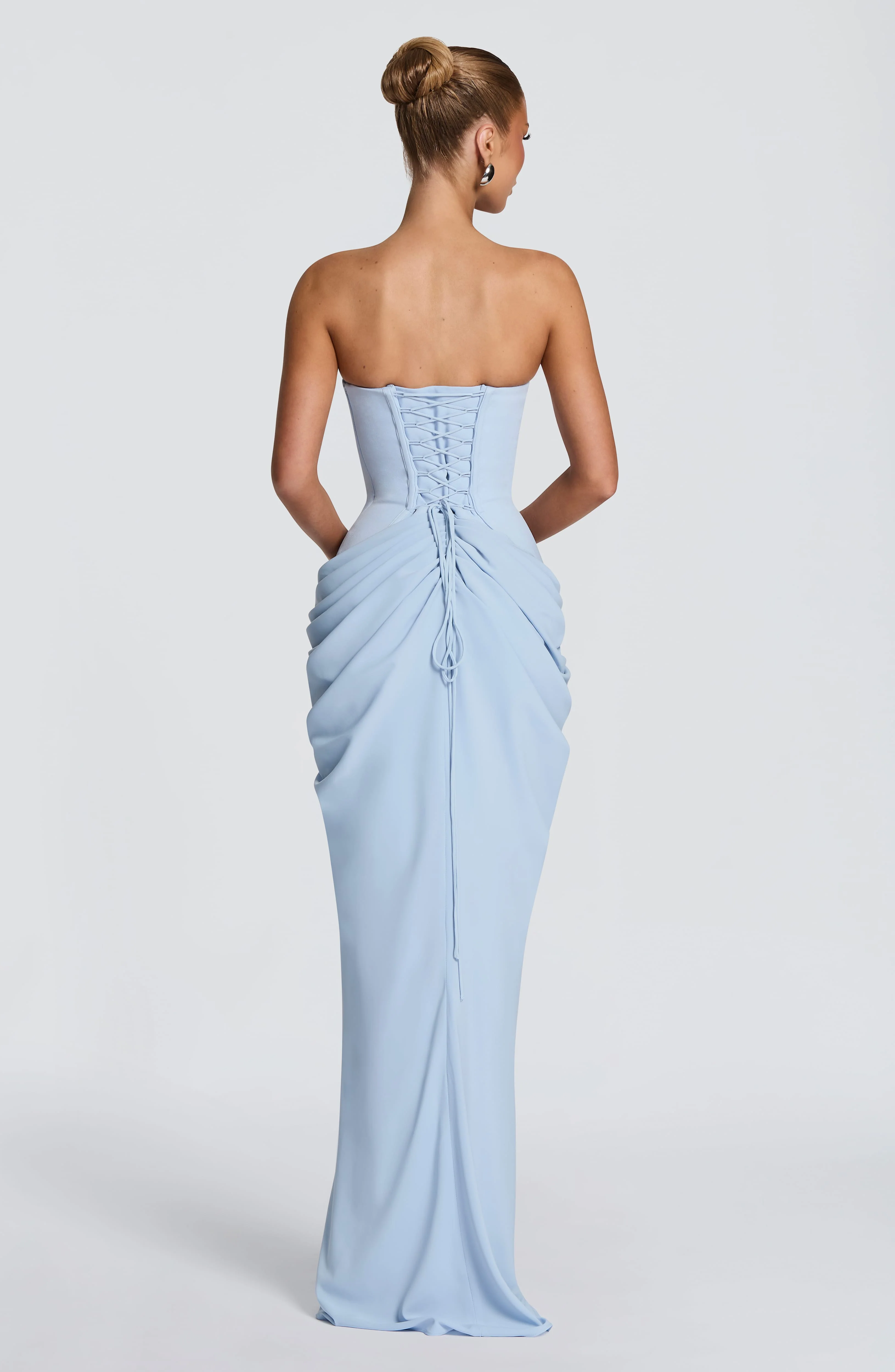 Chiara Maxi Dress - Glacier Blue