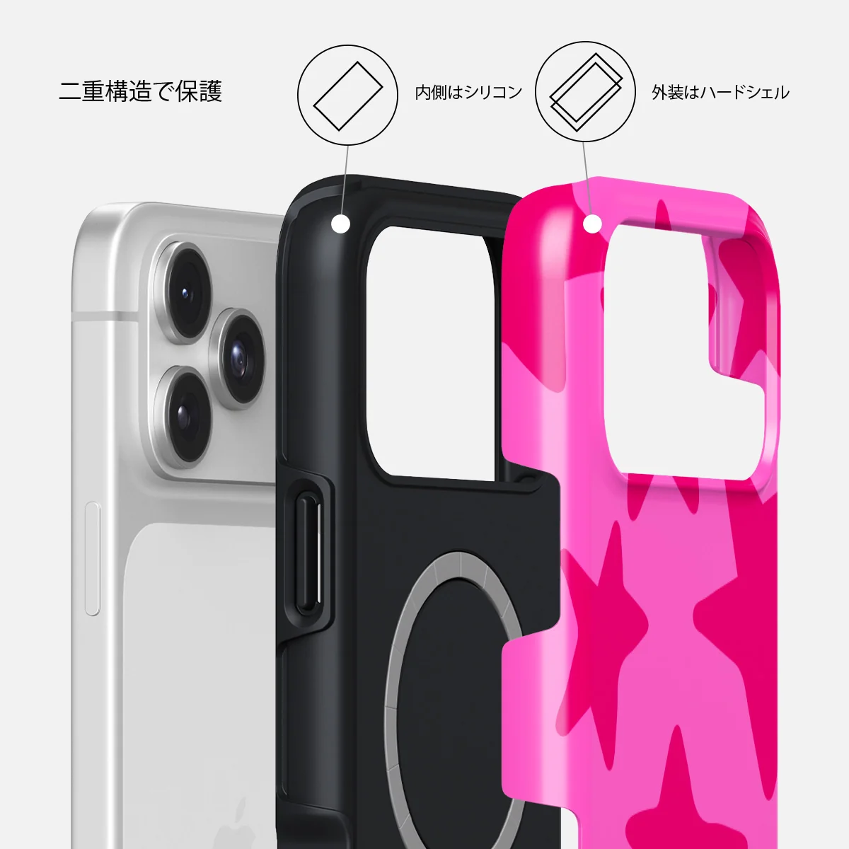 Let's Go Party - iPhone 17 Pro ケース