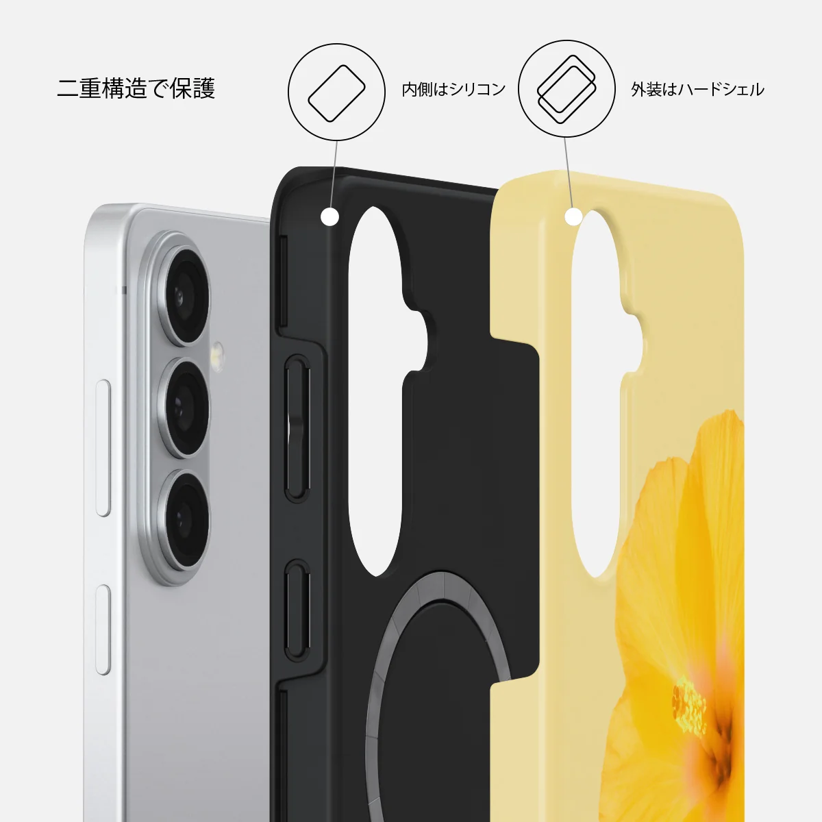 Hibiscus - Samsung Galaxy S26 Plus ケース