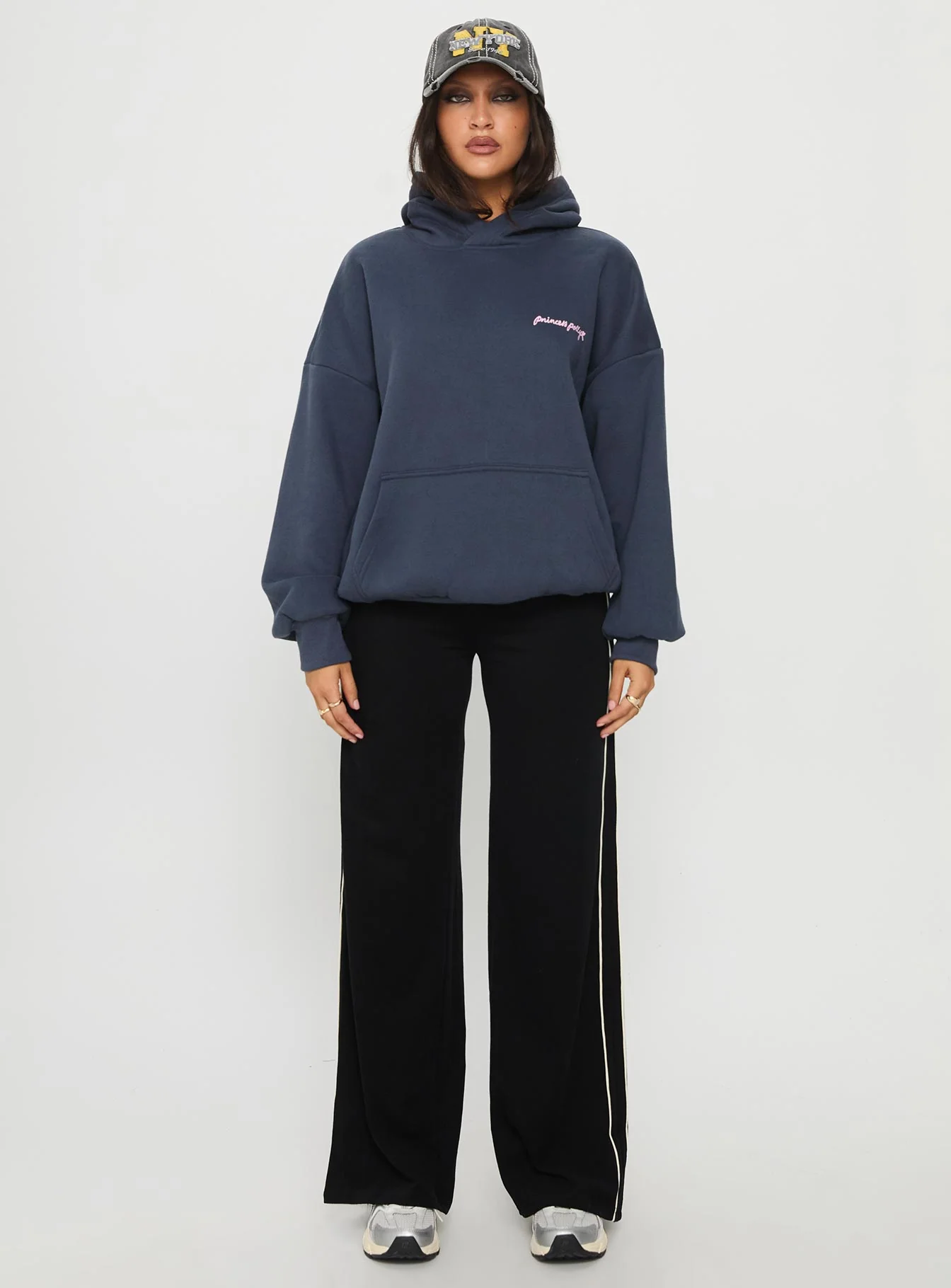 Ascenda Straight Leg Track Pant Black