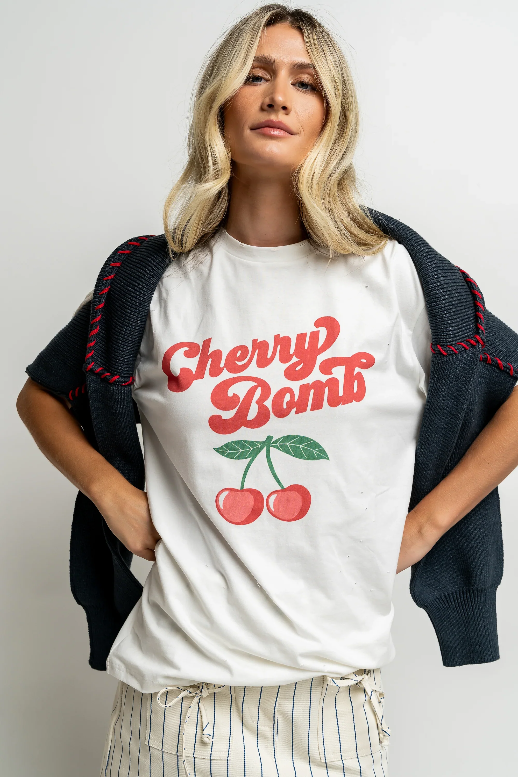Cherry Bomb Graphic Tee