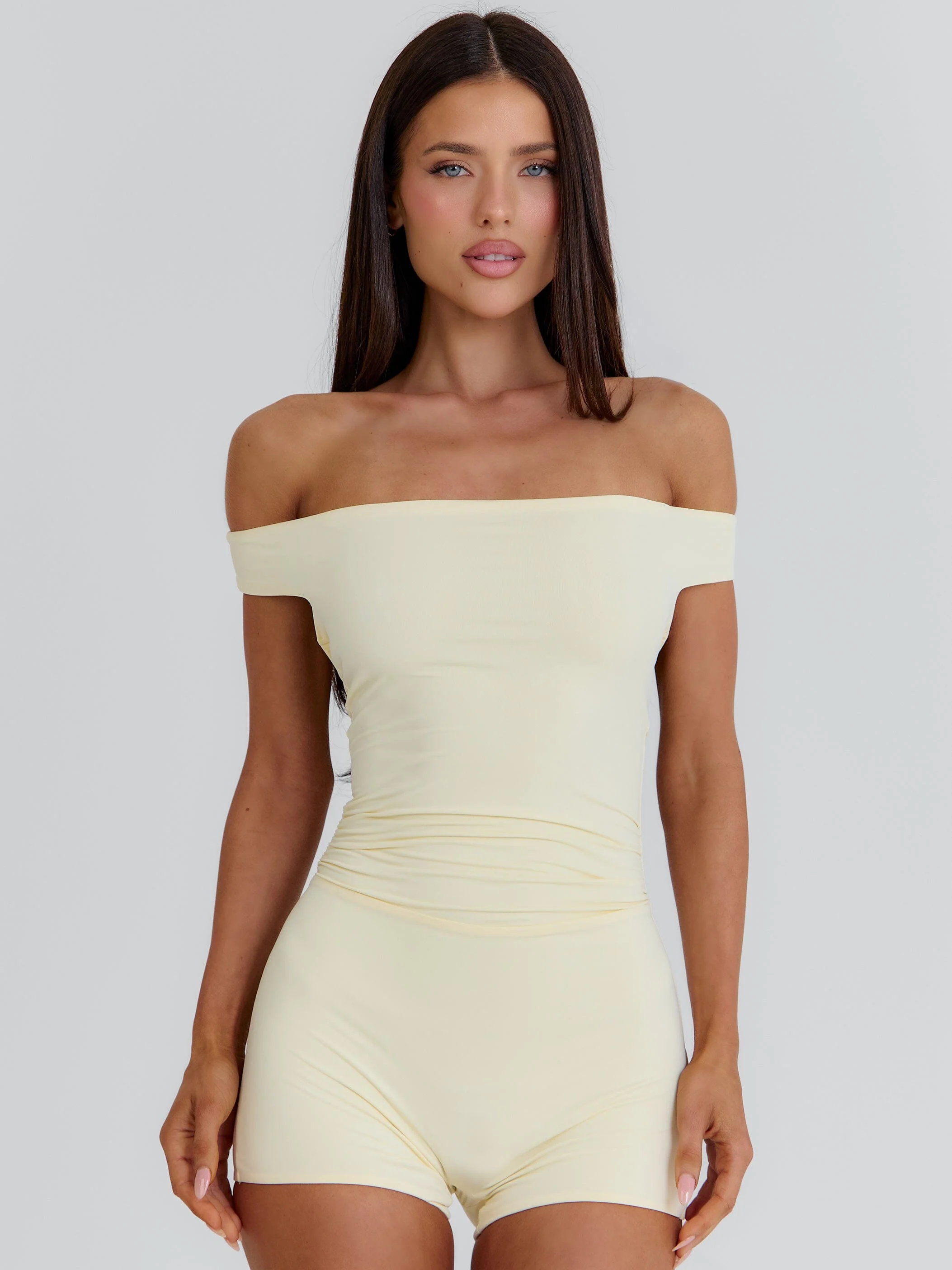 MINA PLAYSUIT CREAM