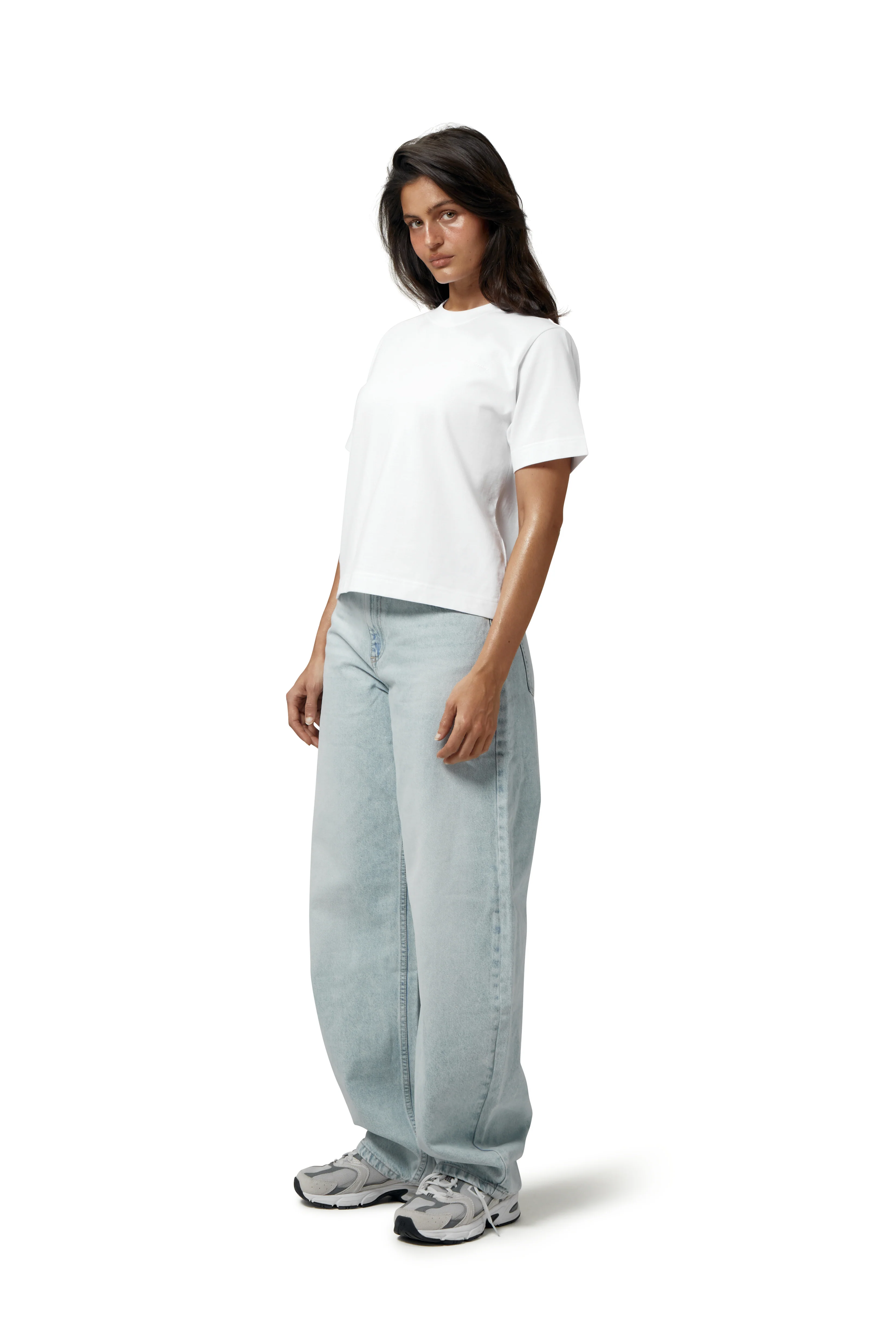 Trademark Shrunken Tee in White