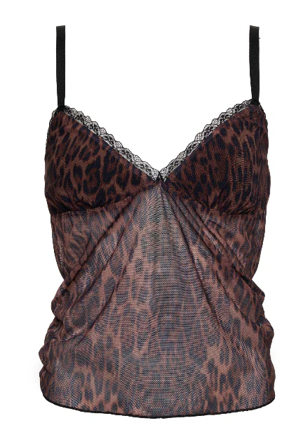 THE GIGI TOP IN CHEETAH