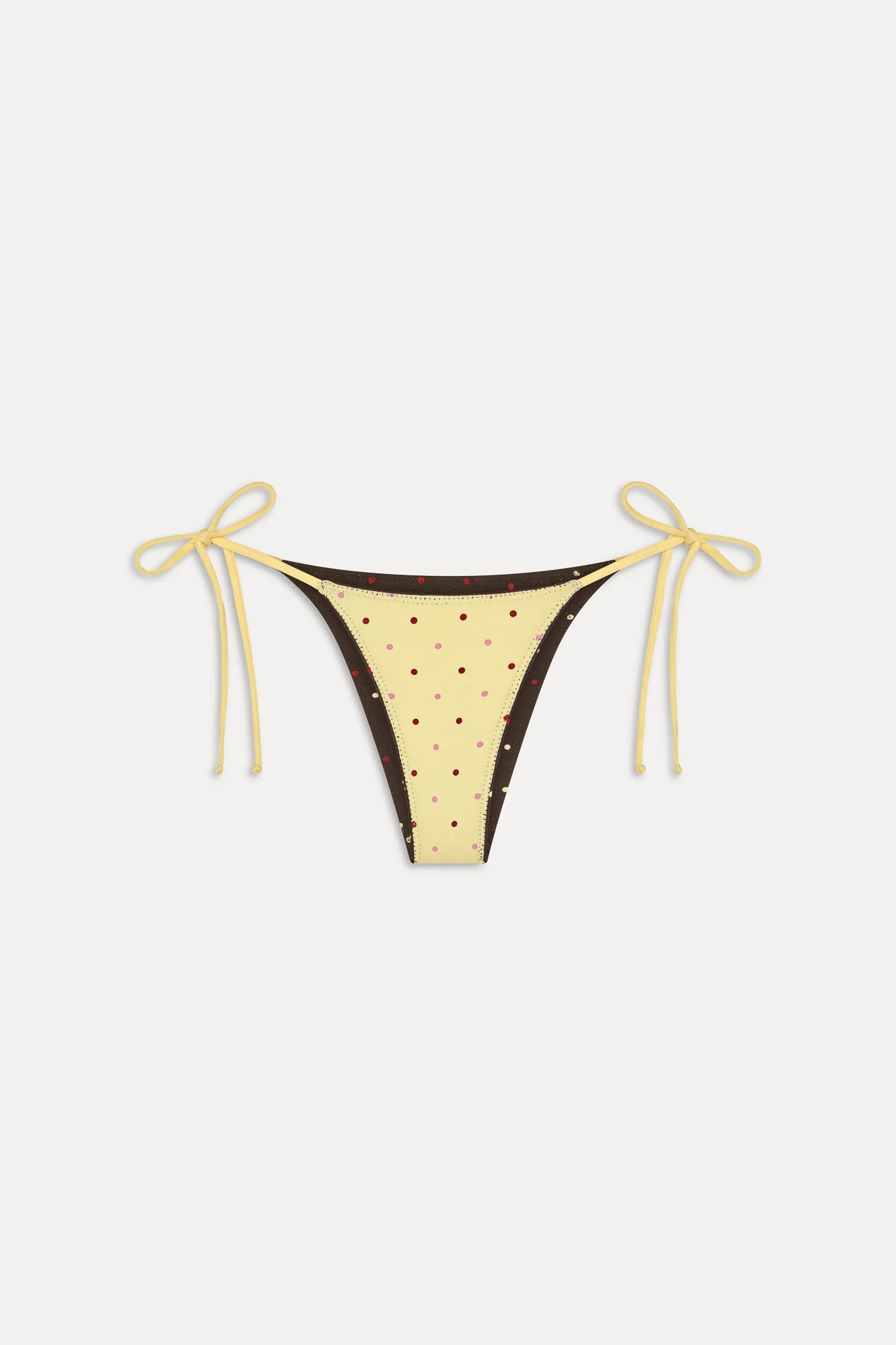 Mackenzie Reversible Bikini Bottom - Honey Bug