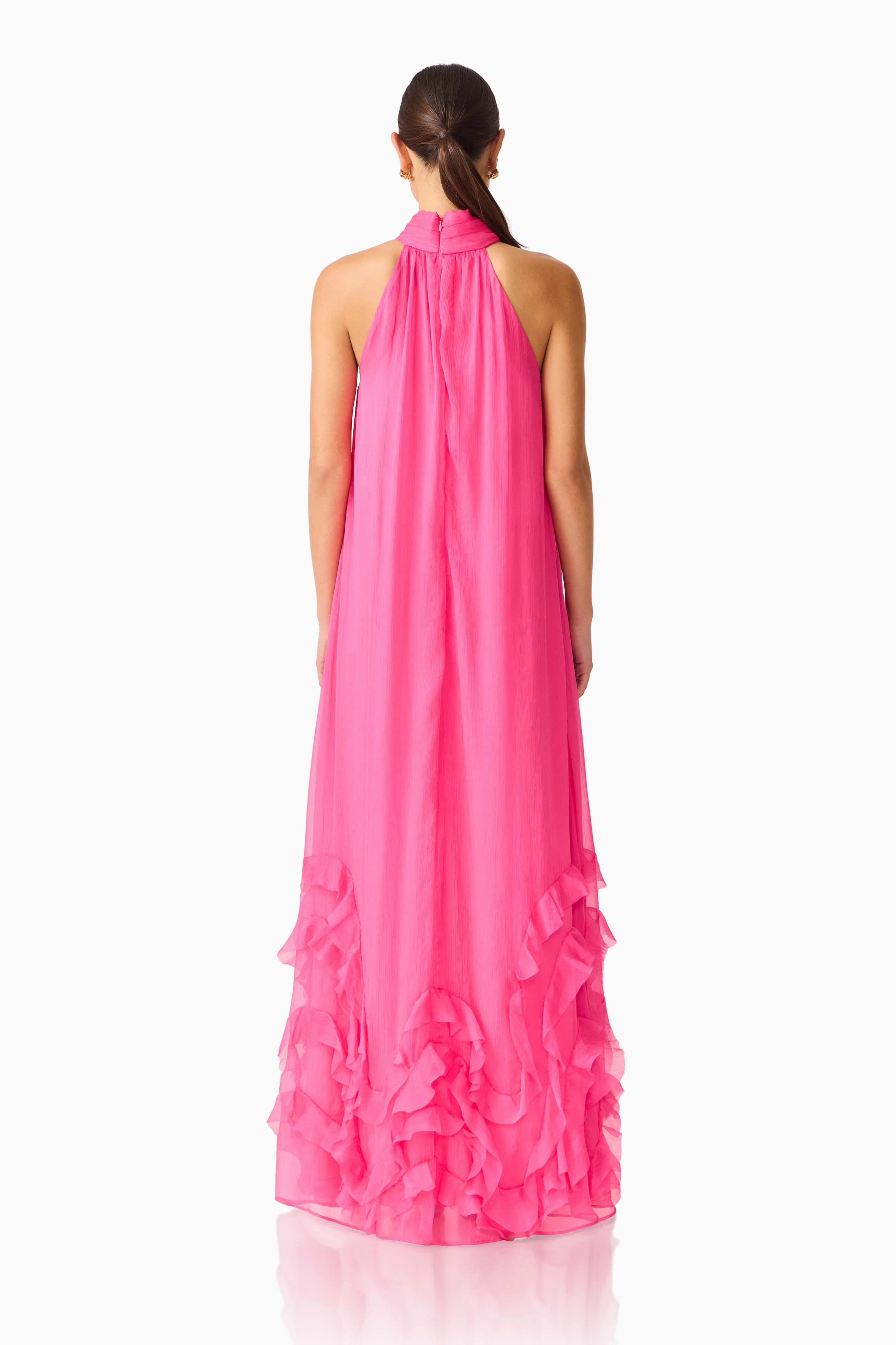 Carla Halter Gown in Pink