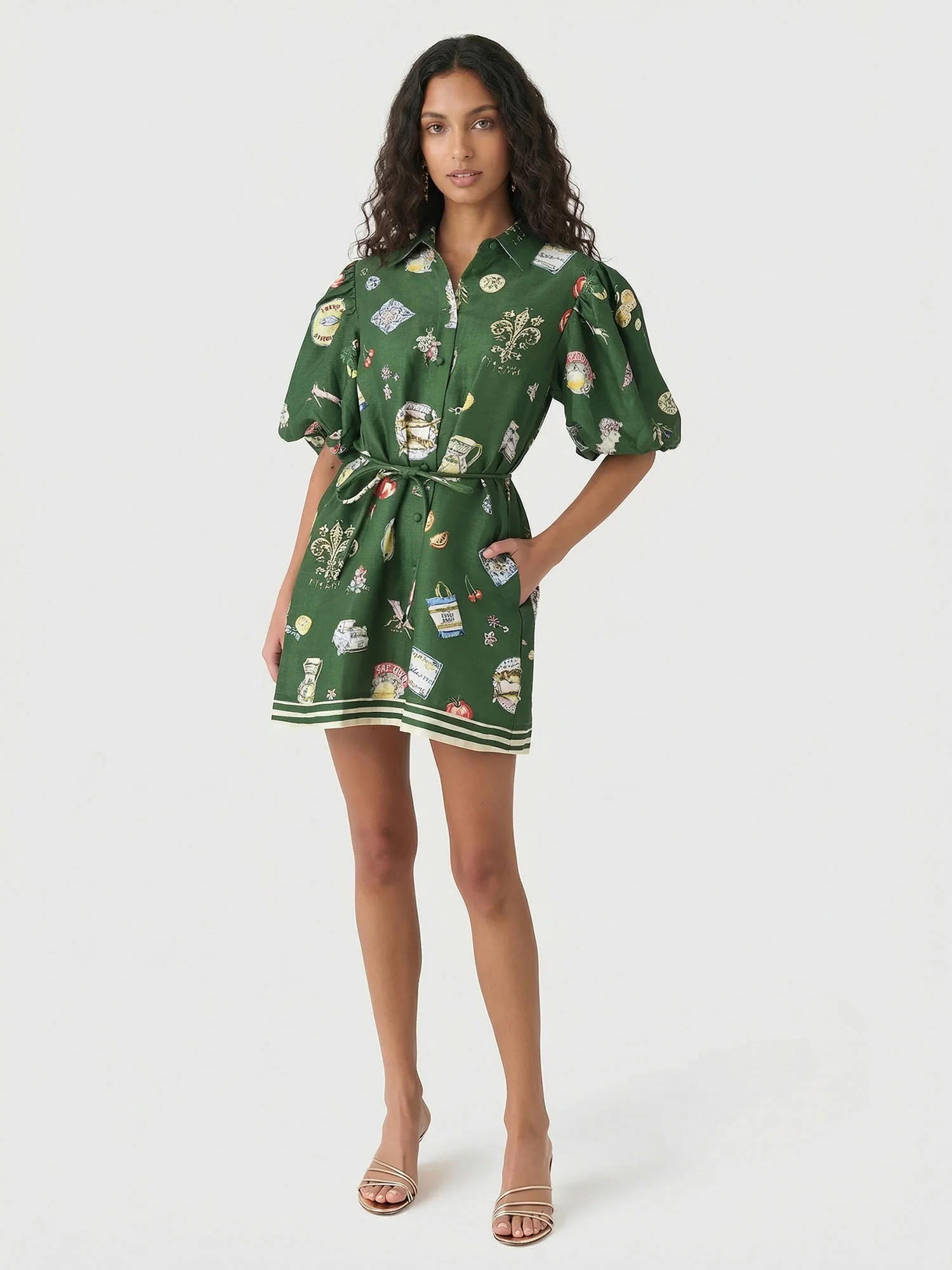 Vintage Label Mini Dress