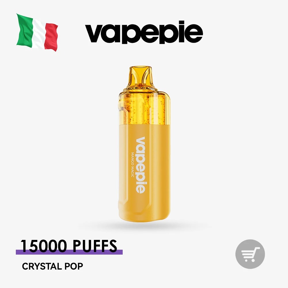 VAPEPIE Crystal Pop 15000 PUFFS — Inteligentne sterowanie i maksymalna moc smaku