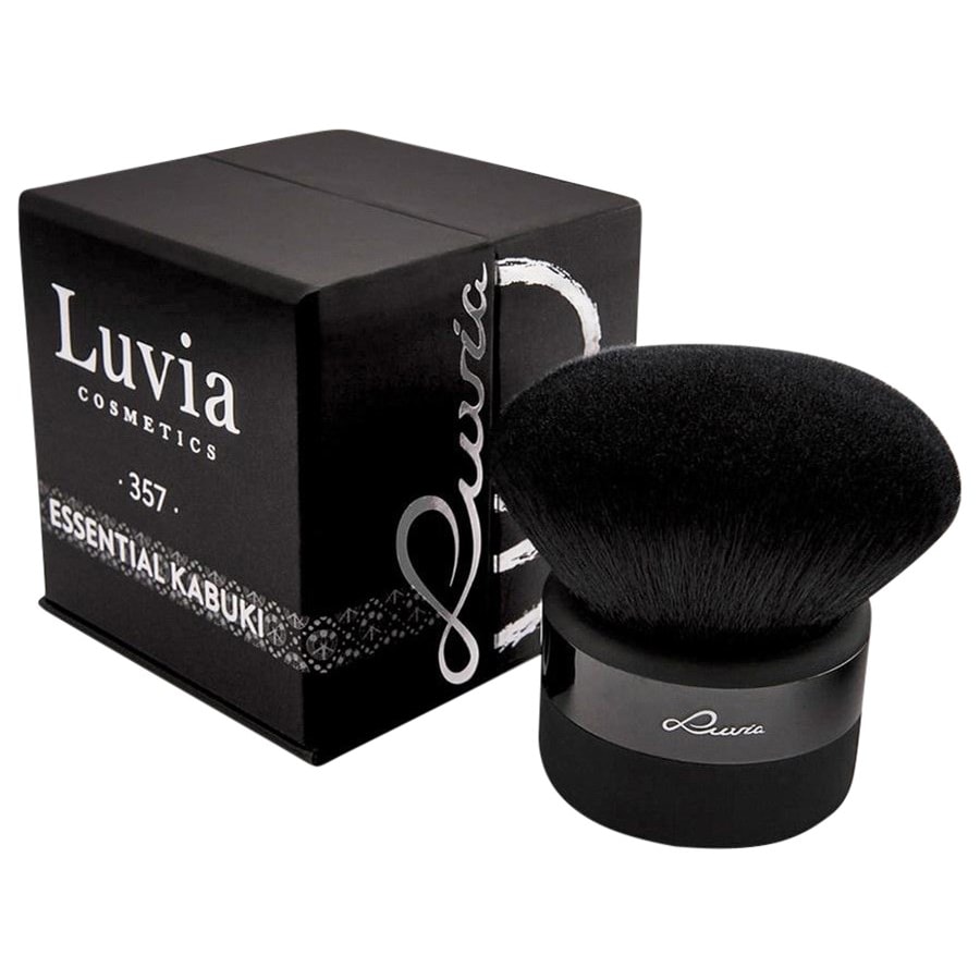 Luvia Cosmetics Face brush Essential Kabuki Black