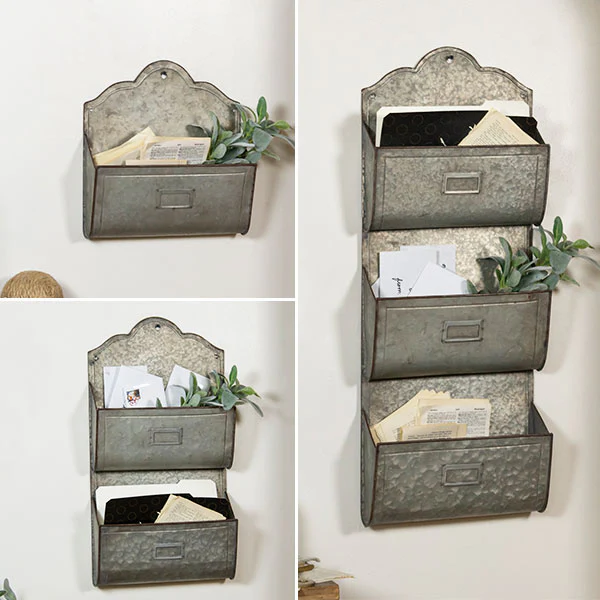 Scalloped Edge Wall Cubby